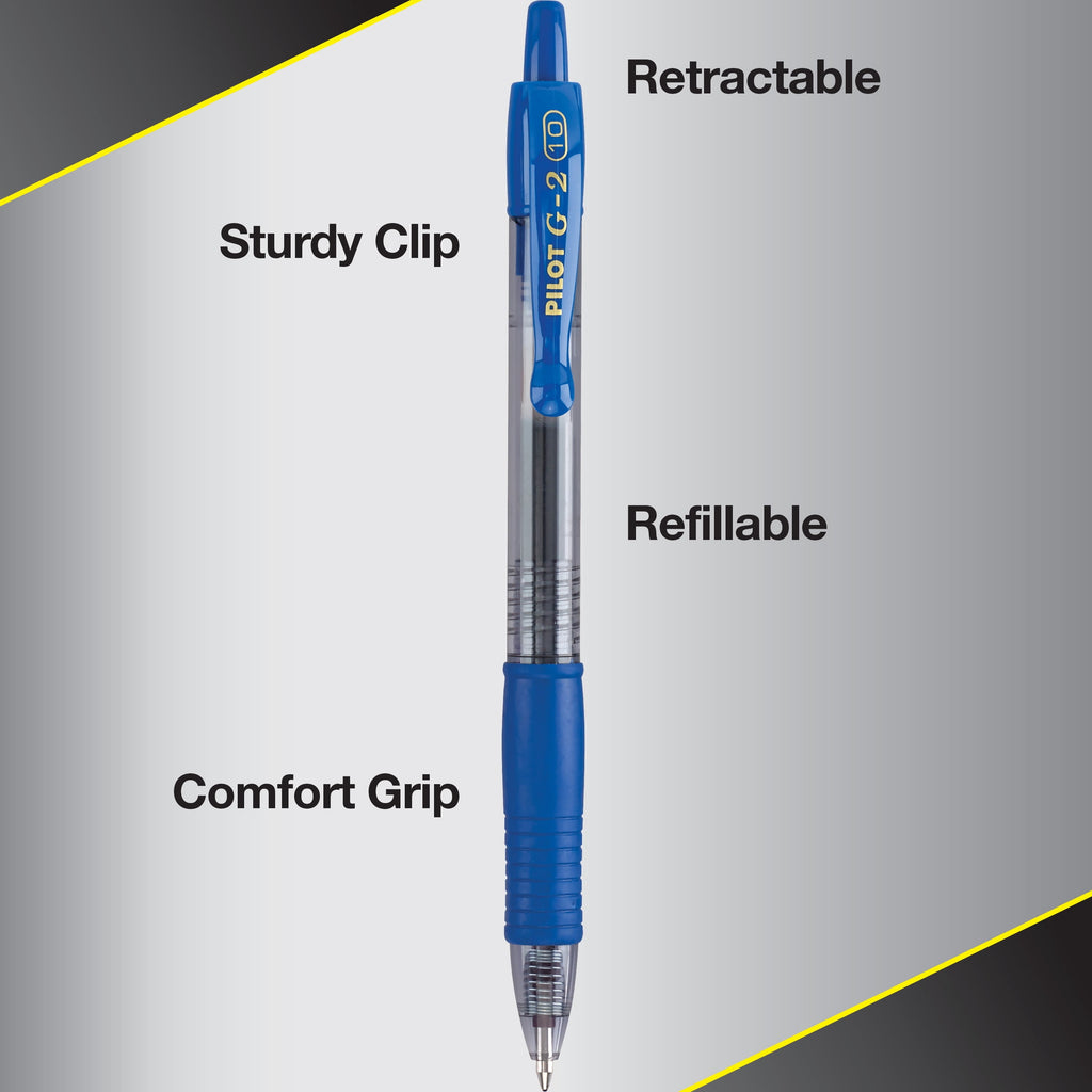 G2 Premium Gel Ink Pens, Bold Point (1.0mm), Blue, 10 Count - Image 2