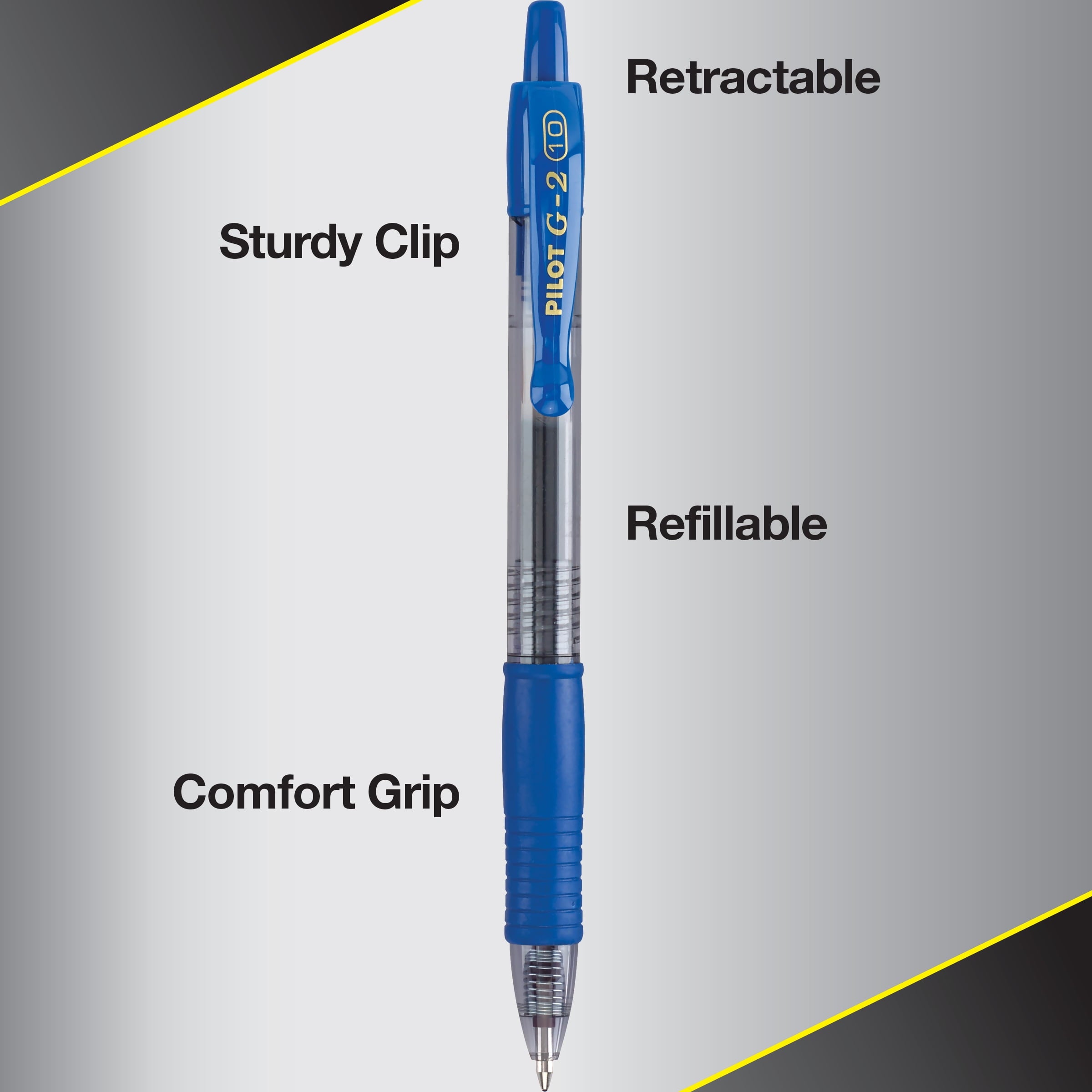 G2 Premium Gel Ink Pens, Bold Point (1.0mm), Blue, 10 Count - Image 2