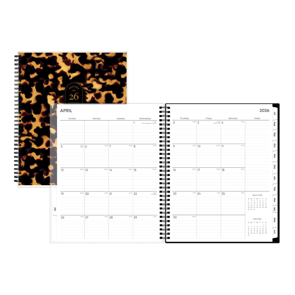 Blue Sky Monthly Weekly Planner, 8.5" x 11", Animal Print 15-Month (April 2026 - June 2027) - Image 3