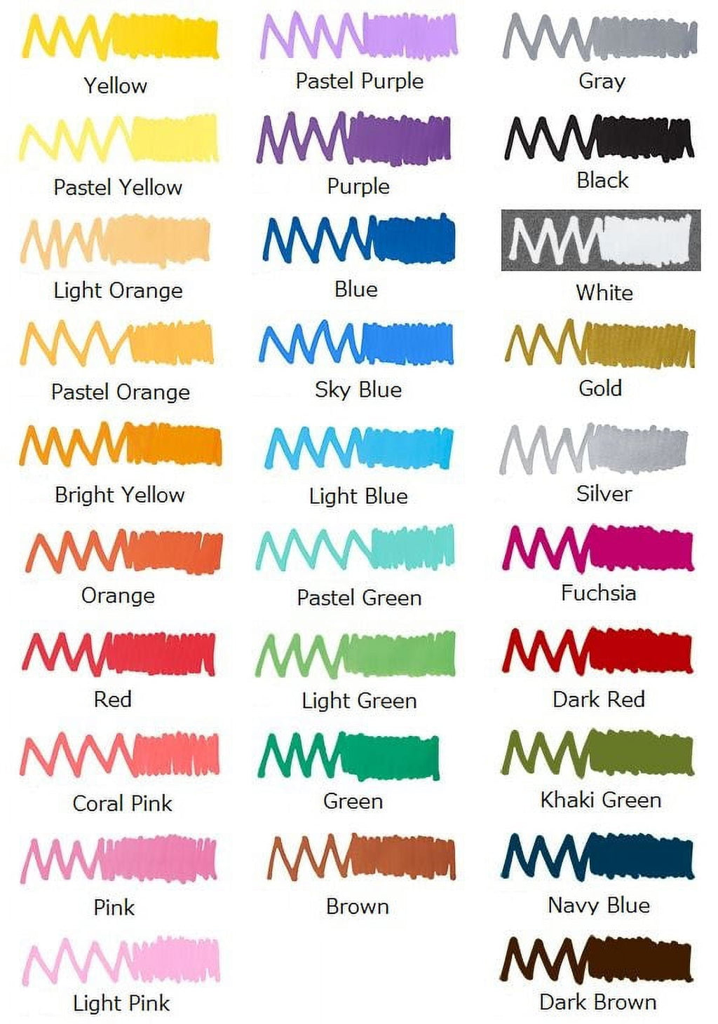 Mitsubishi Posca Paint Marker Pen Medium Point, 29 Vivid Colors, Water-Based Pigment Ink, Non-Toxic, Waterproof, Lightfast, PC-5M - Image 5