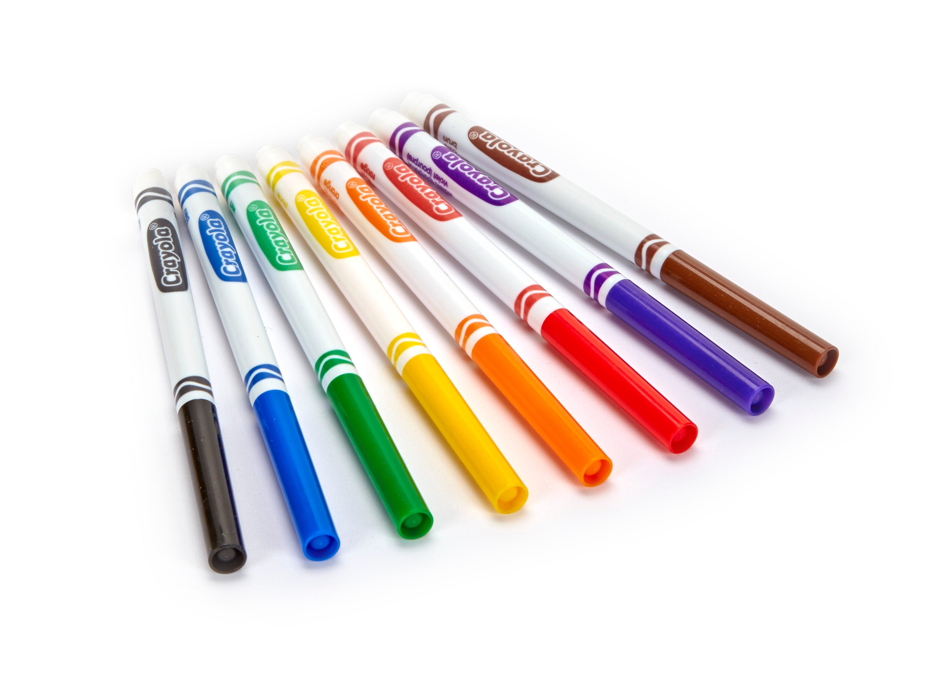 Thin Line Marker Set, 8-Colors - Image 2