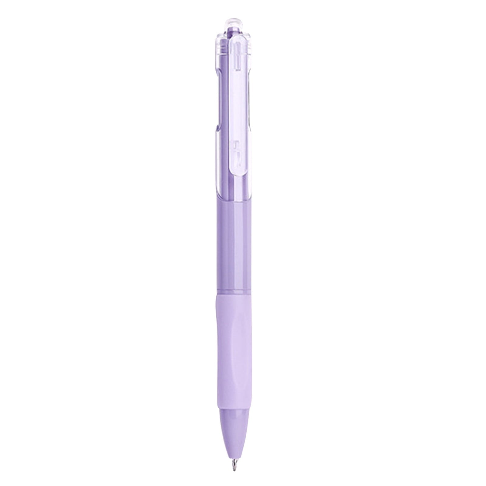 Eoozwa 5PCS Gel Ink Retractable Pens: Black Ink 0.5mm medium Fine Point Pen Set, Extra Smooth Tip No Bleed Smear Smudge Refillable Clickable - Image 5