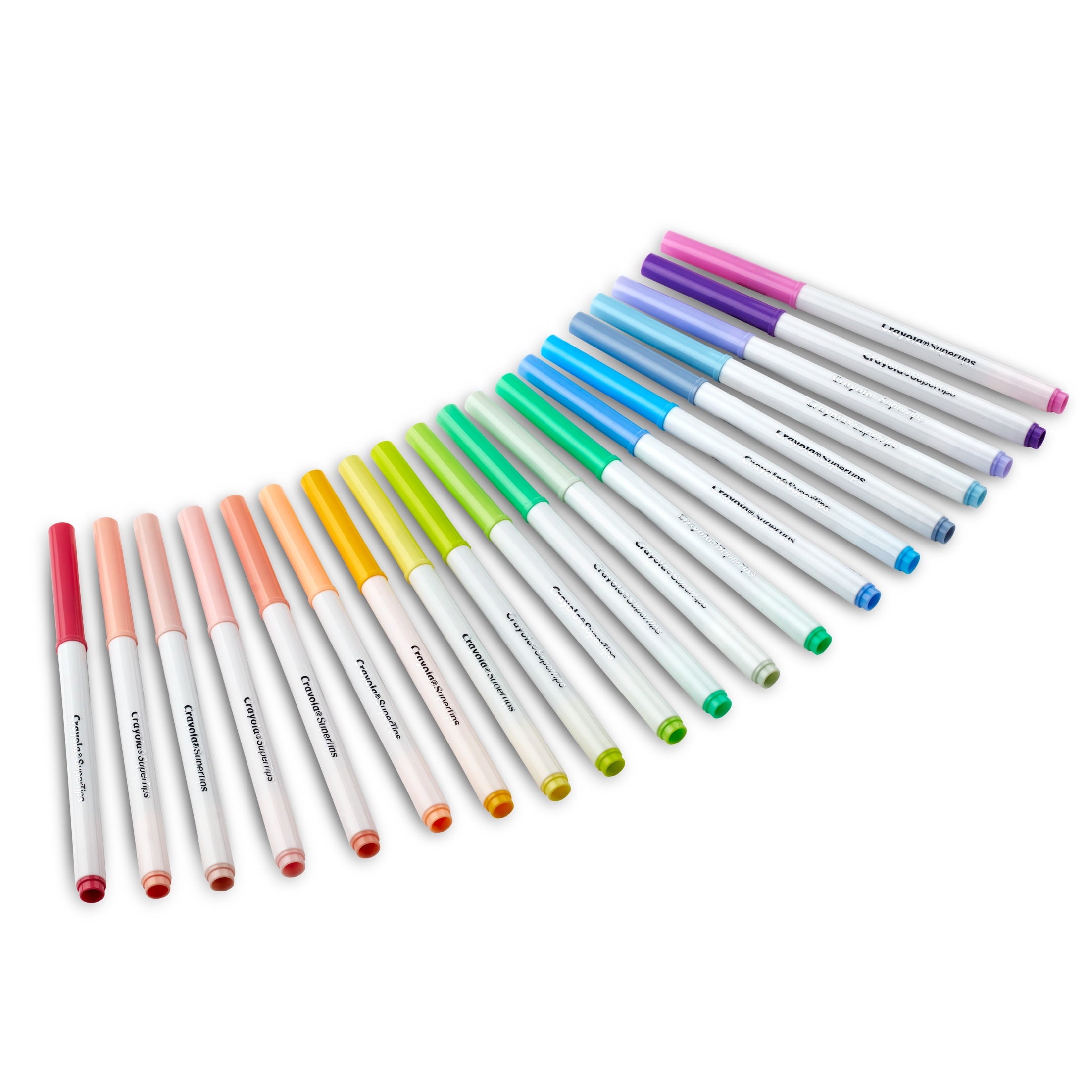 Crayola Supertips Pastel Markers (20ct), Washable Cute Markers, School Supplies, Bullet Journaling, Aesthetic Gift for Kids, Ages 4+ - Image 2