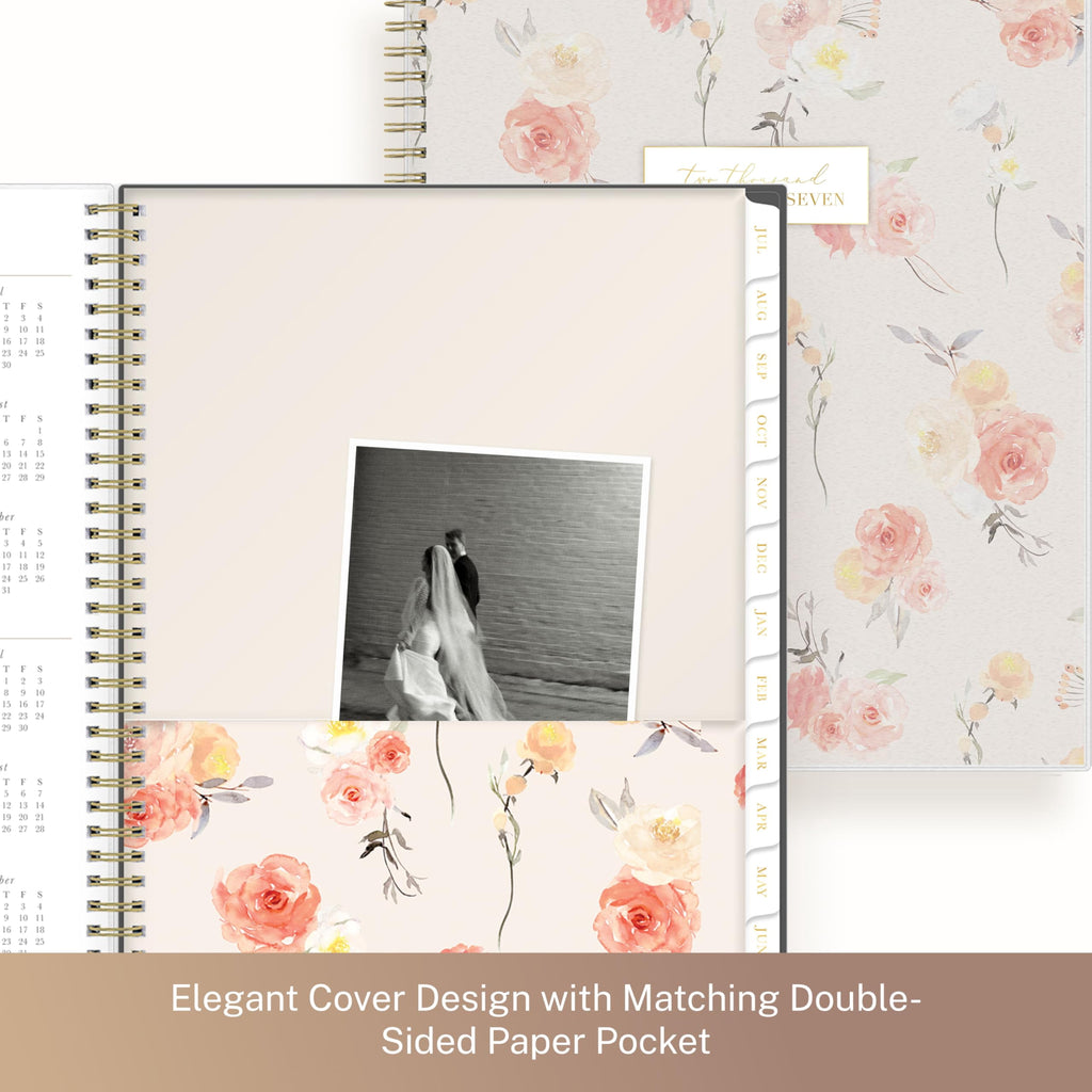 2026-2027 Academic Year Weekly and Monthly Planner, July 2026 - June 2027, 8.5 x 11, Flexible Cover, Laminated Tabs, ... - Image 6