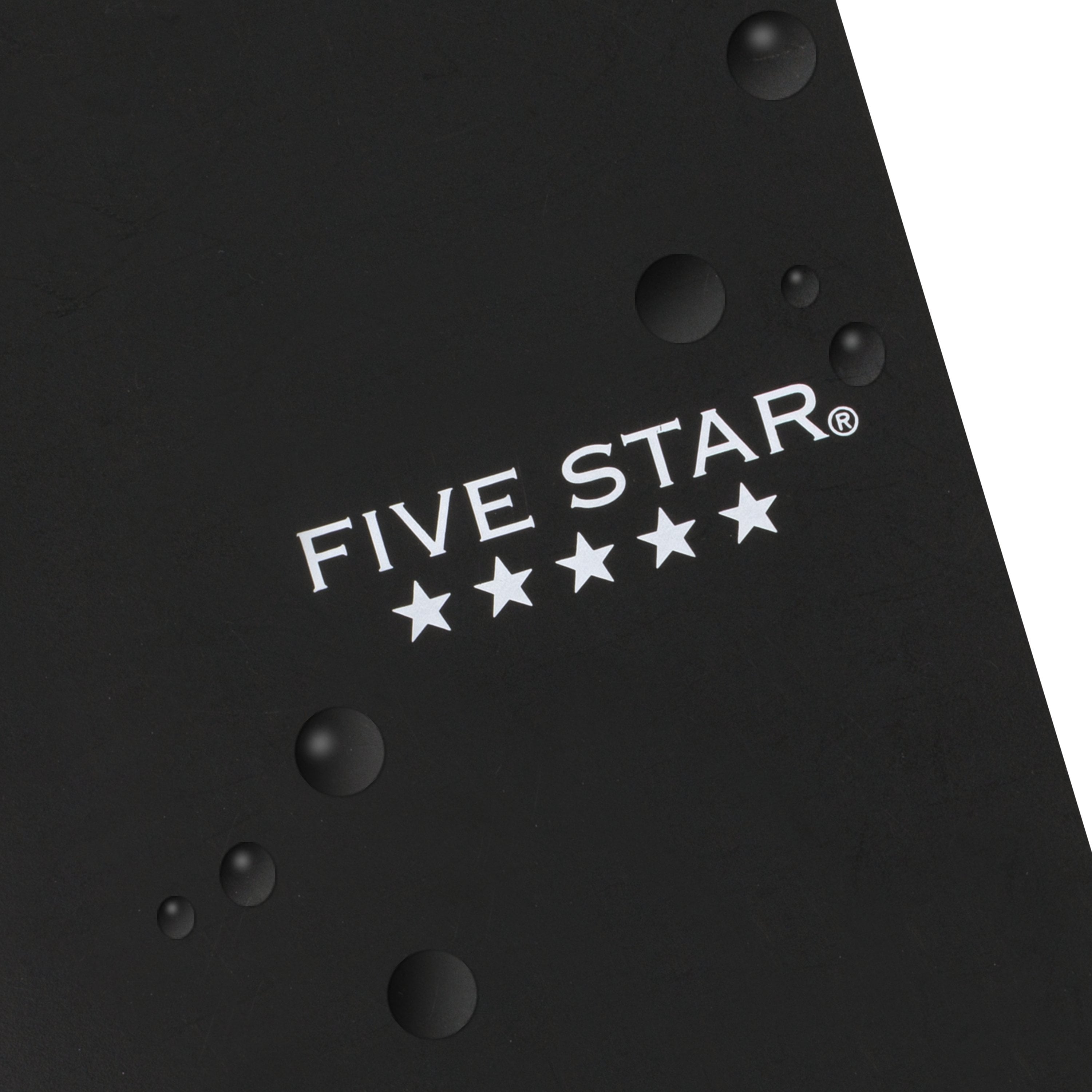 Five Star Fat Lil' Spiral Notebook College Ruled, 3.5" x 5.5", Black, Poly, Spiral, 200 Sheets - Image 5