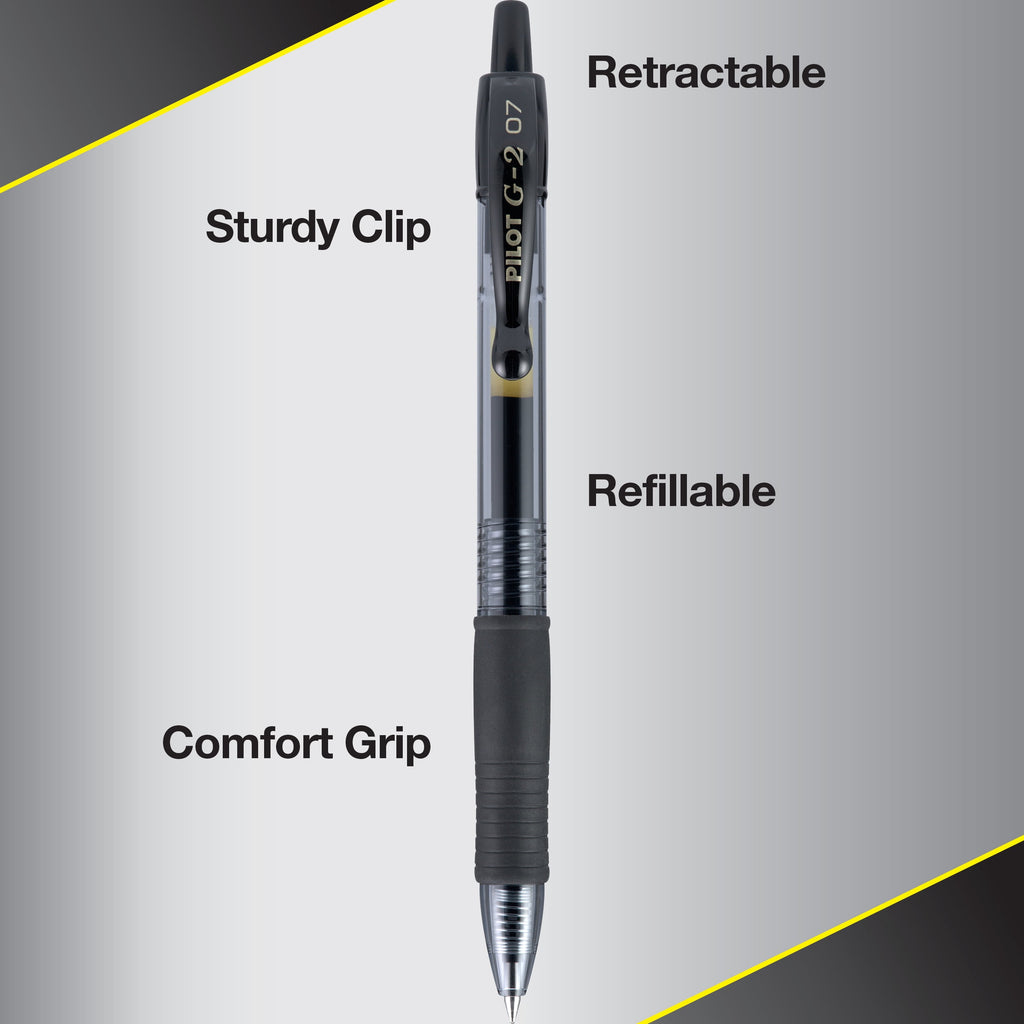 G2 Premium Retractable Gel Ink Pens, Fine Point, Assorted Ink, 10 Count - Image 5