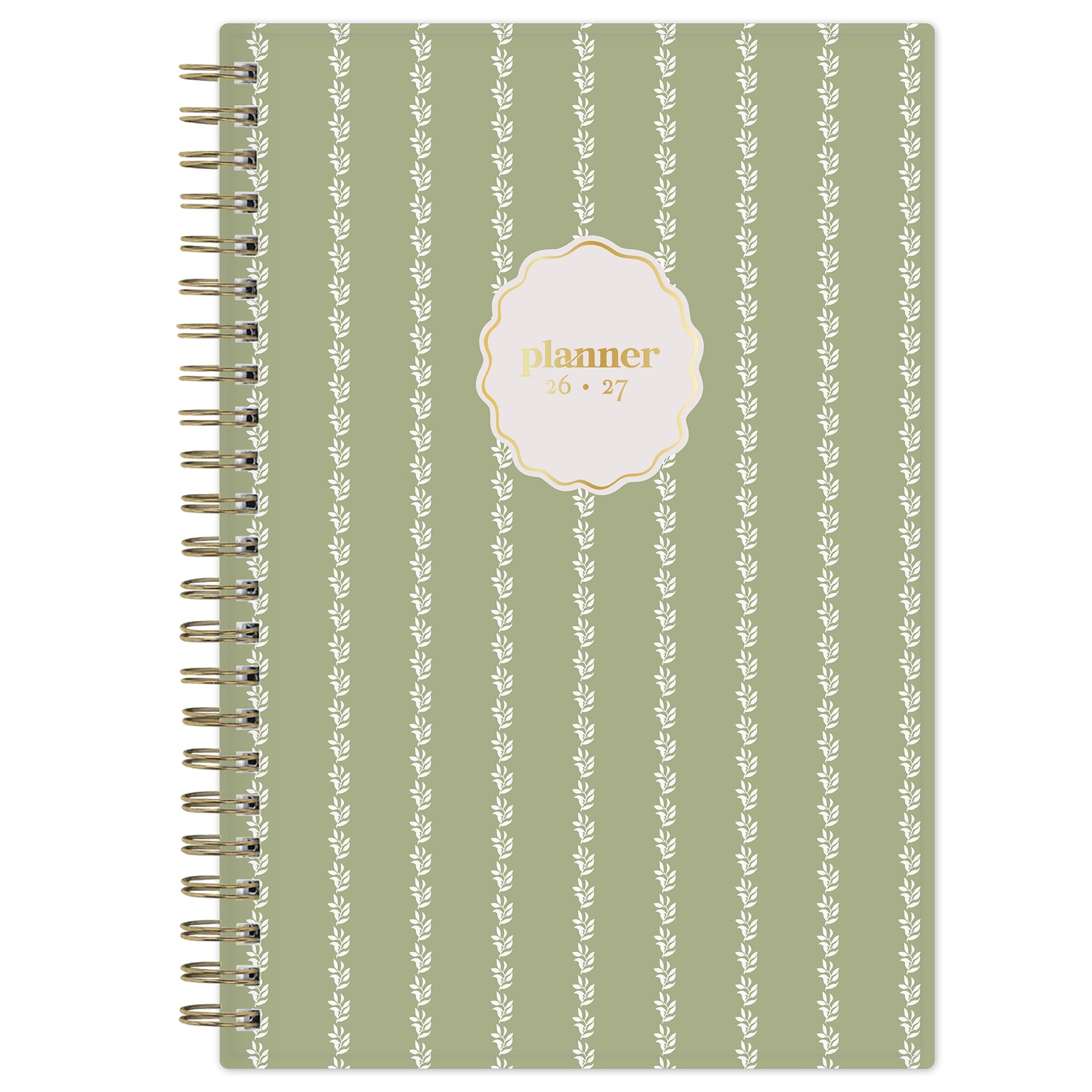 Monthly Weekly Planner, 5" x 8", Simple Sage 15-Month (April 2026 - June 2027) - Image 2