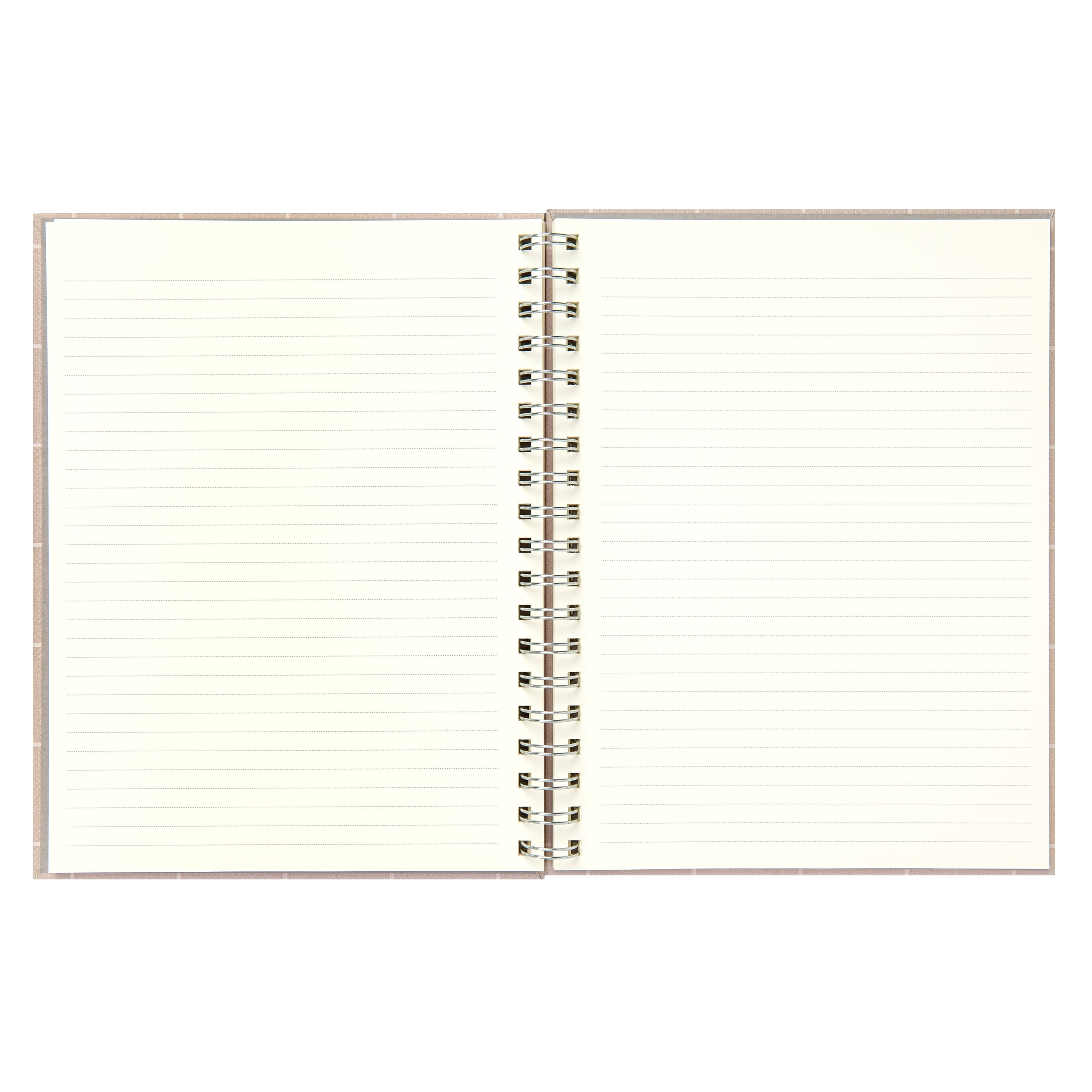 Notepad, 7.4" x 9.75", Checked Tan, 105 Sheets - Image 4
