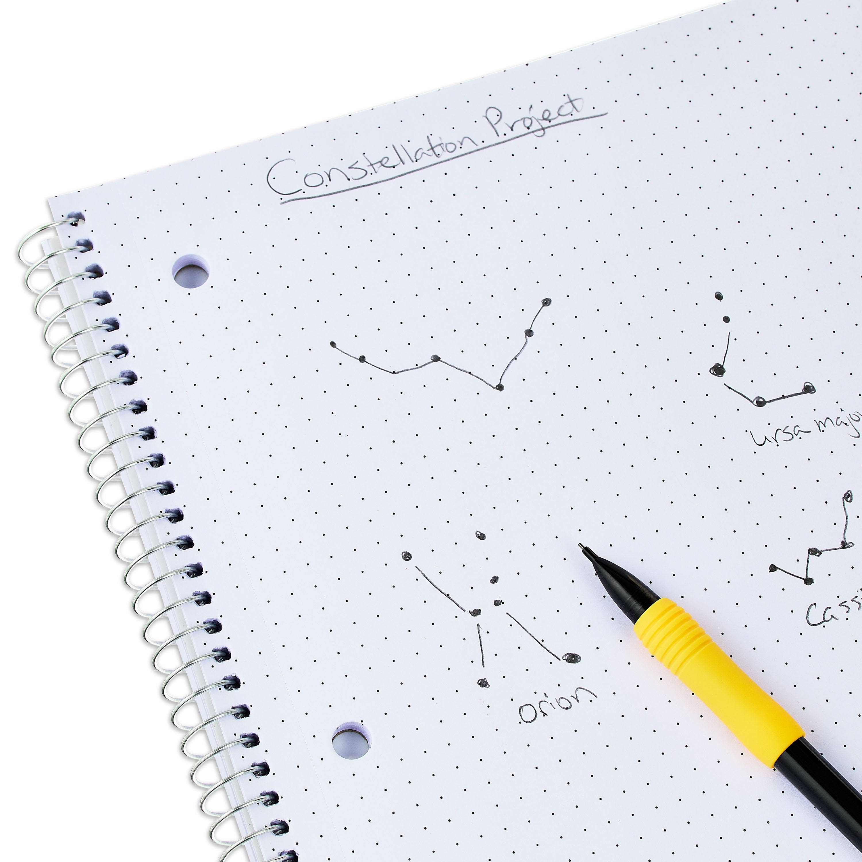 1 Notebook, Dot Ruled, 8.5"x 10.5", Poly Cover, 80 Sheets - Image 5