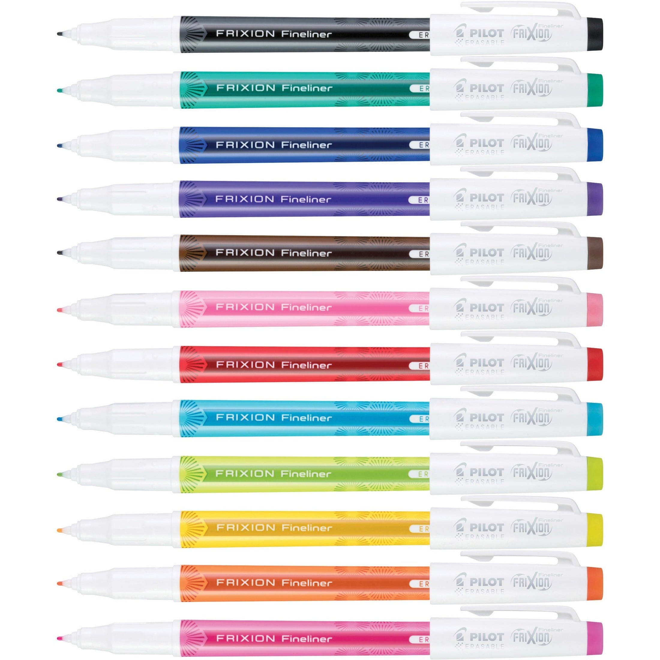 Fineliner Erasable Marker Pens, 12 / Set - Image 3