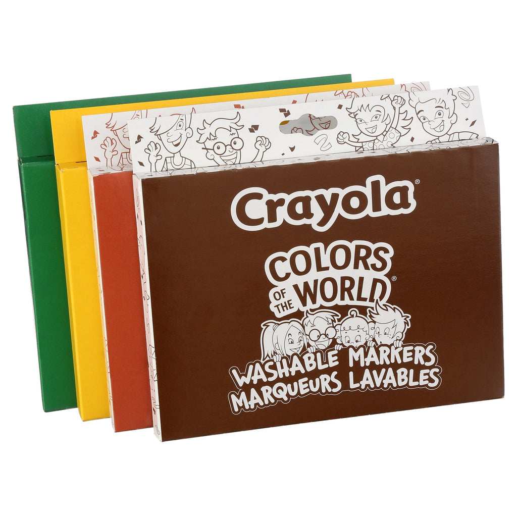 Broad Line Markers with Colors of The World, 64 Ct, Back to School Supplies, Child - Image 5