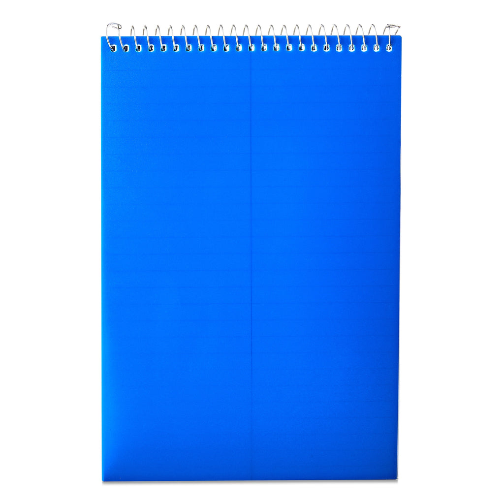 Pen+Gear Gregg Ruled Poly Notebook, Blue, 6" x 9", 80 Sheets, 160 Pages - Image 2