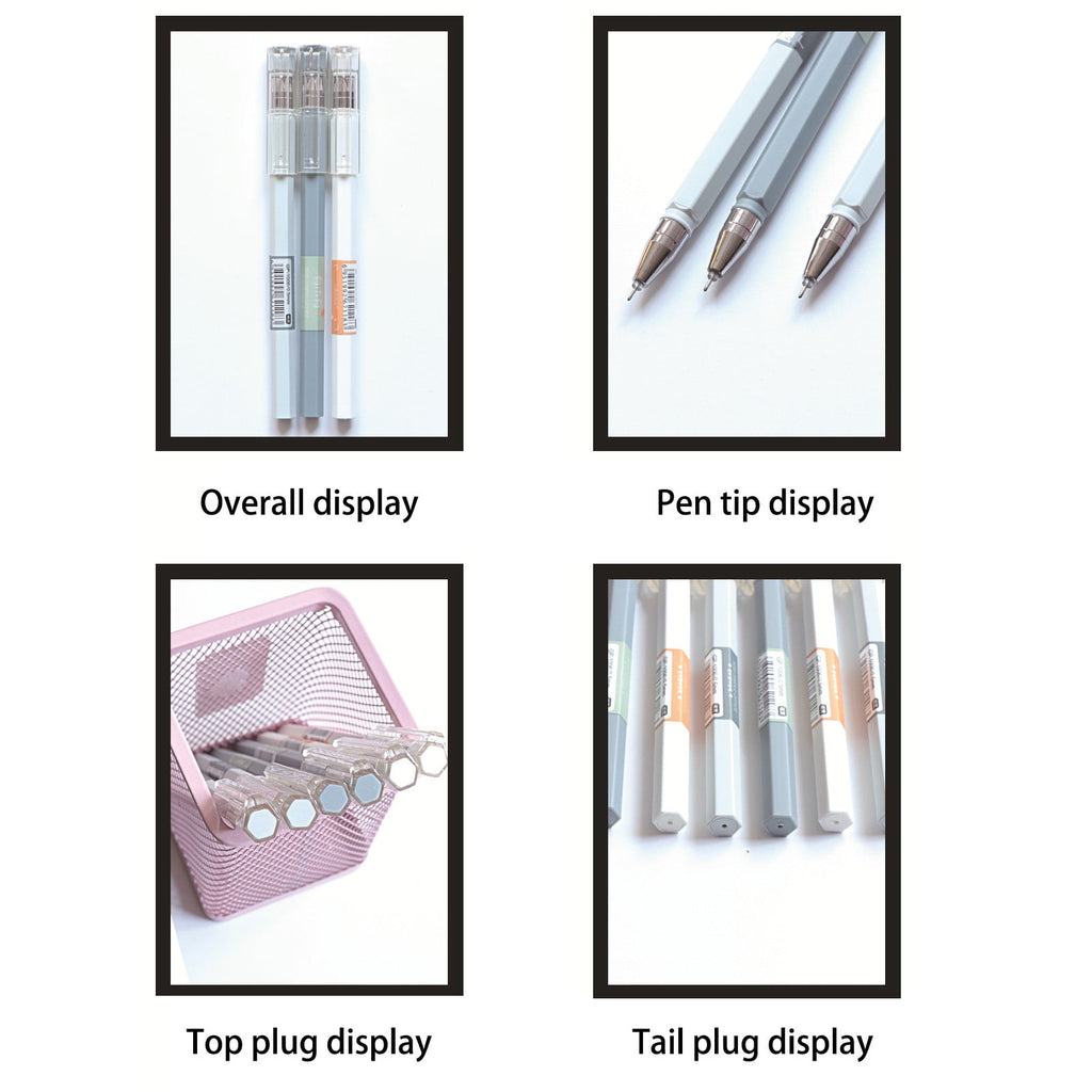 12 Super Fine Tip 0.5mm Gel Pens Set for Exams, Bible Journaling, Notes, Sketching - Smooth Writing, Leak-Proof, 10ml... - Image 4