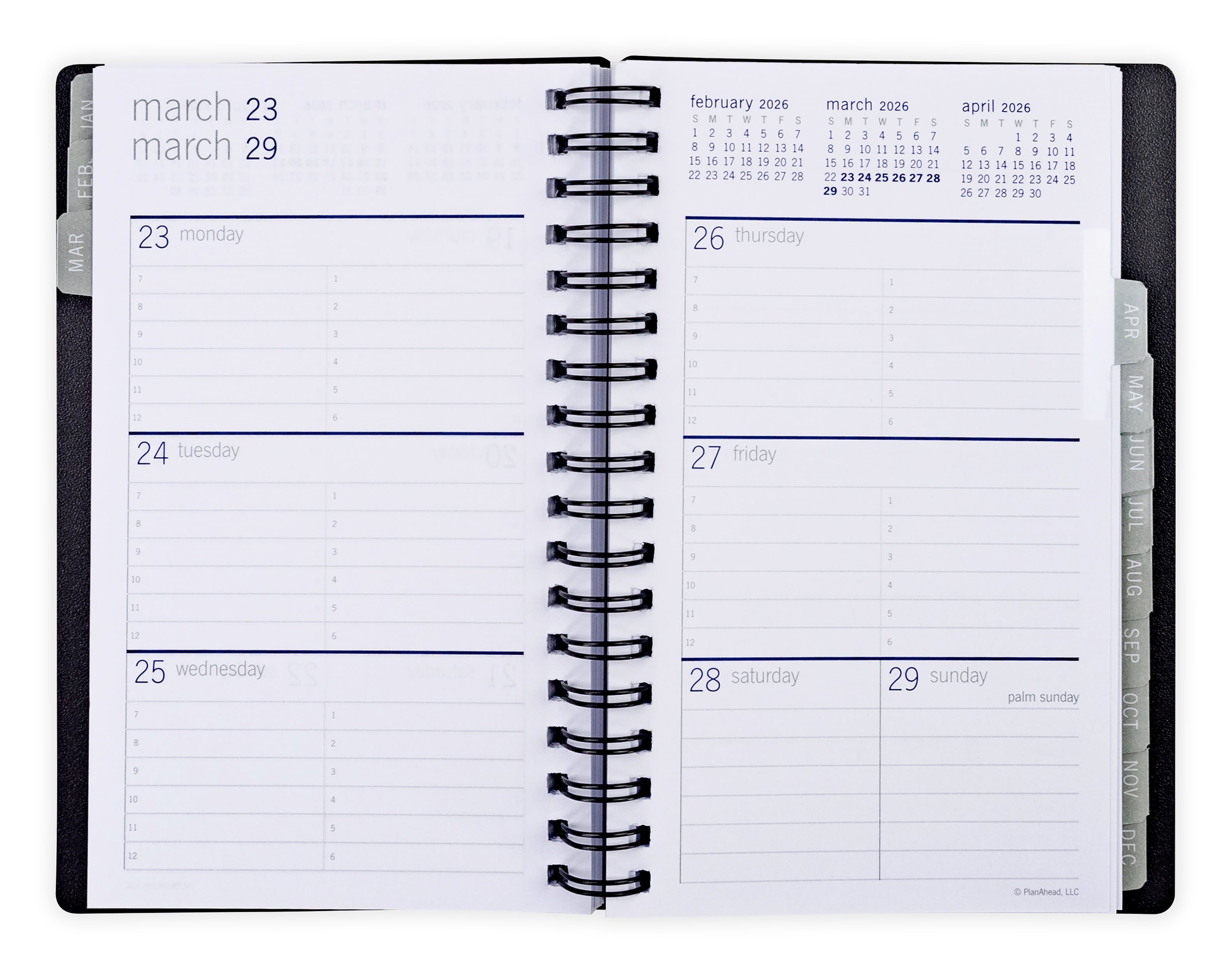 Small Home Office Monthly Weekly Planner (18 Month - 4" x 6.25") - Image 4