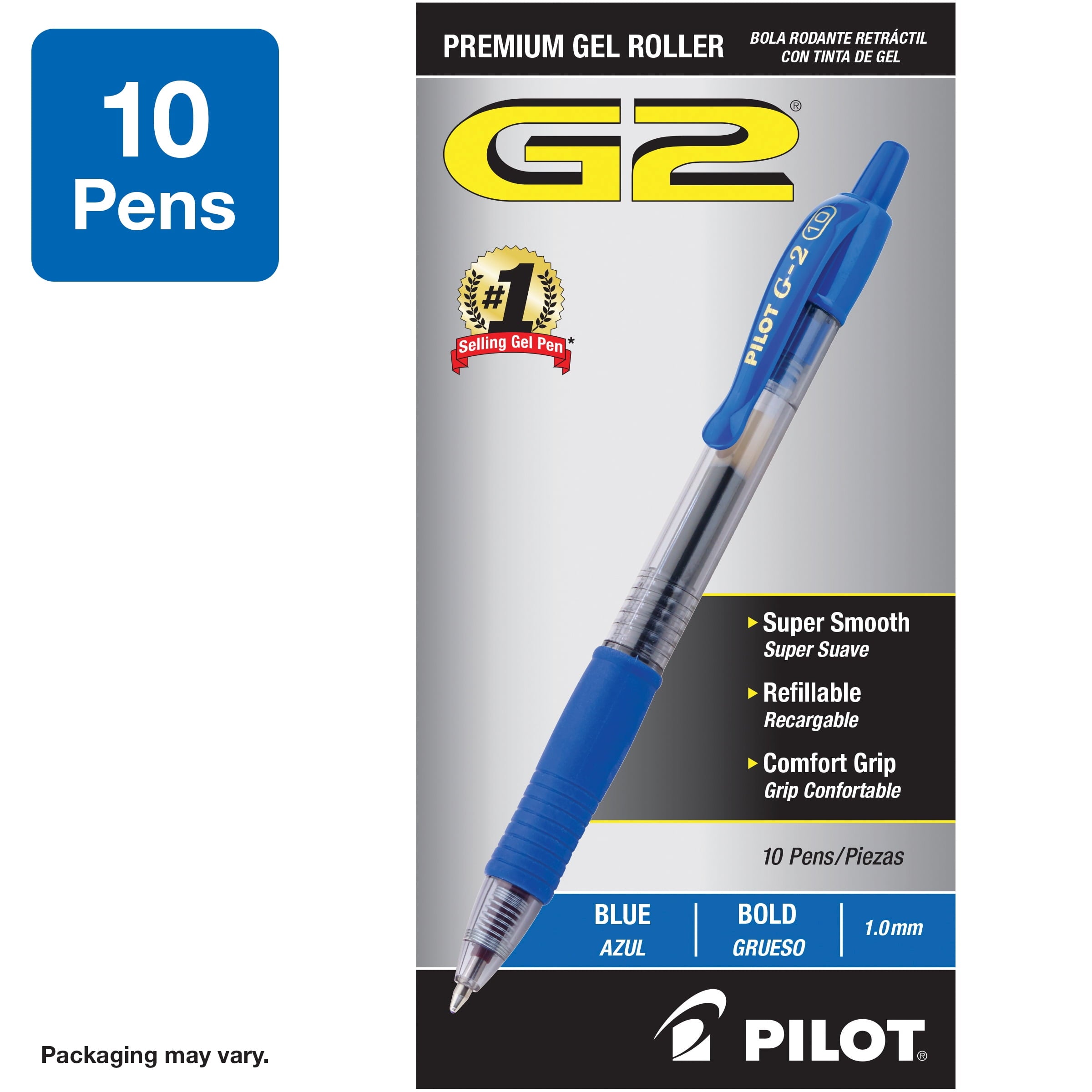 G2 Premium Gel Ink Pens, Bold Point (1.0mm), Blue, 10 Count - Image 5