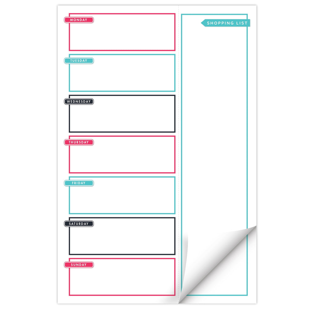 6" x 9" Vertical Meal Planner - Always Right