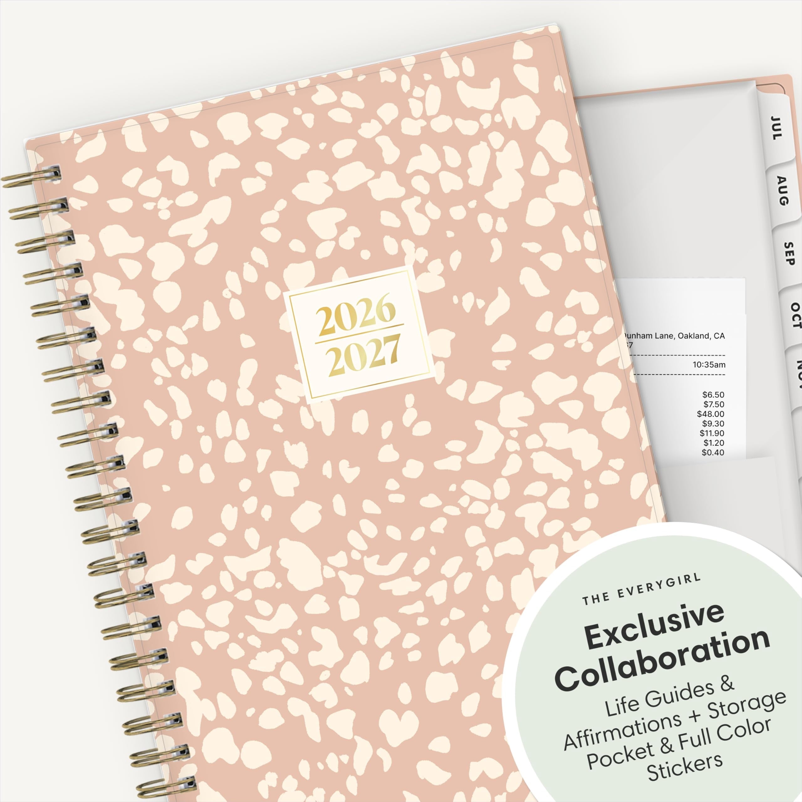 2026-2027 Weekly and Monthly Academic Year Planner Calendar, July 2026 - June 2027, 5" x 8", Flexible Cover, Wireboun... - Image 6