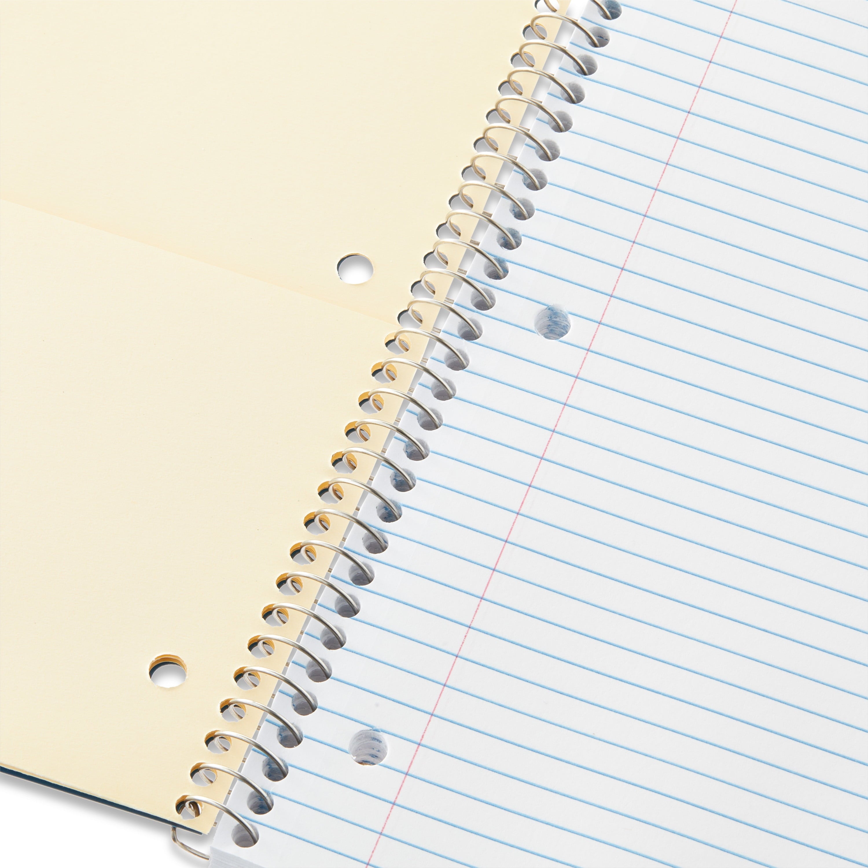 Pen+Gear College Ruled 1-Subject Poly Notebook, Blue Sapphire, 9" x 11", 100 Sheets - Image 4