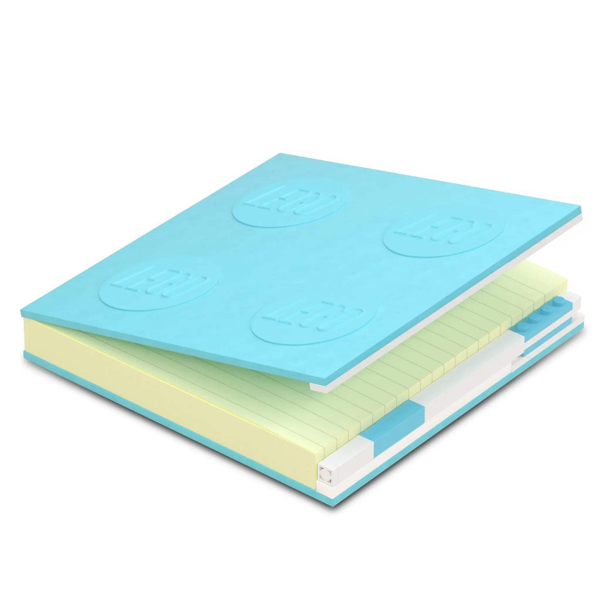 LEGO Stationery Locking Notebook with Gel Pen - Azure (52444) - Image 4