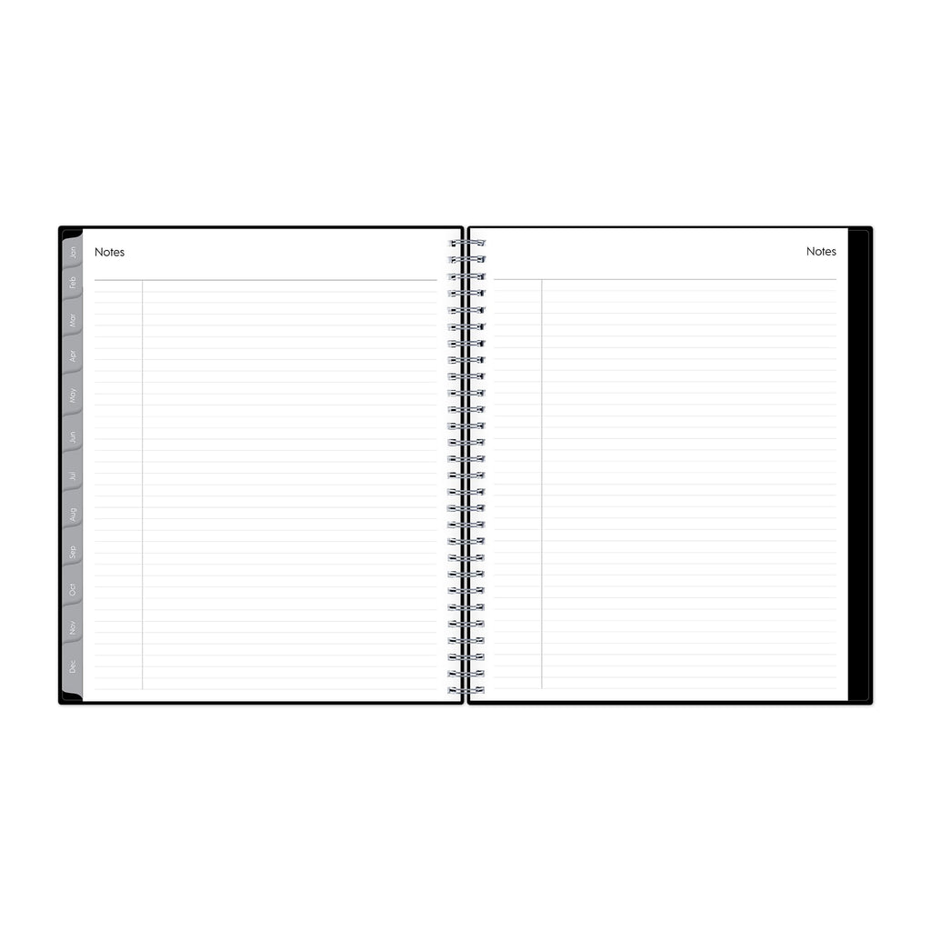 2027 18 Month Monthly Planner Calendar, July 2026 - December 2027, 8" x 10", Monthly Layout, Flexible Cover, Silver W... - Image 6