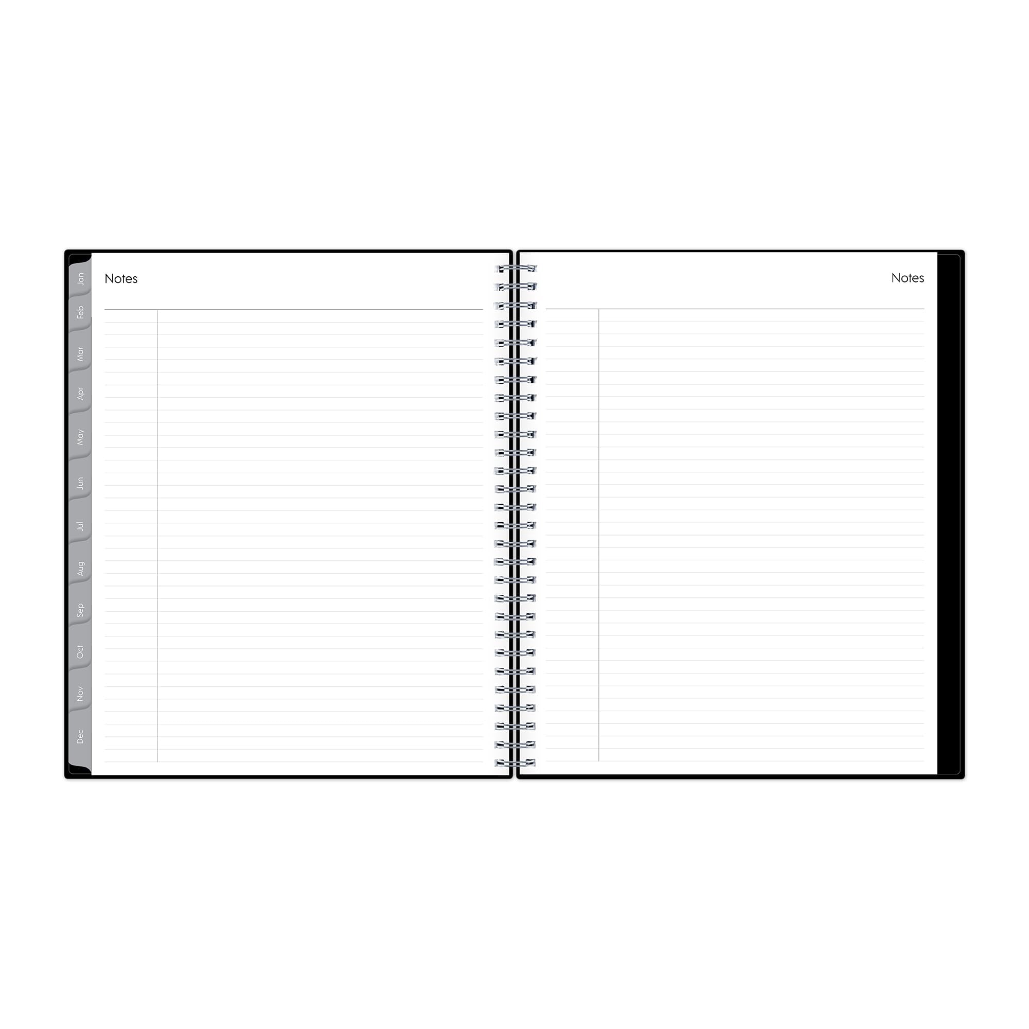 2027 18 Month Monthly Planner Calendar, July 2026 - December 2027, 8" x 10", Monthly Layout, Flexible Cover, Silver W... - Image 6