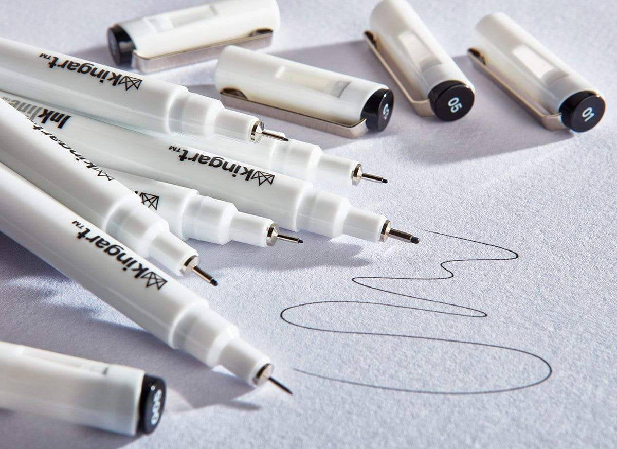 Inkline/Graphic Fine Line Drawing Pens Set – 10 Assorted Sizes, Archival Black Ink Art Illustration and Sketching - Image 6