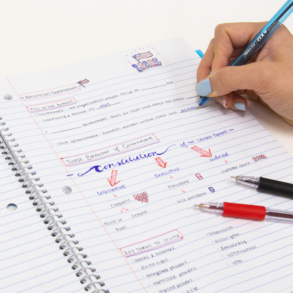 BAZIC C/R 70 Ct. 1-Subject Spiral Notebook [558] - Image 5