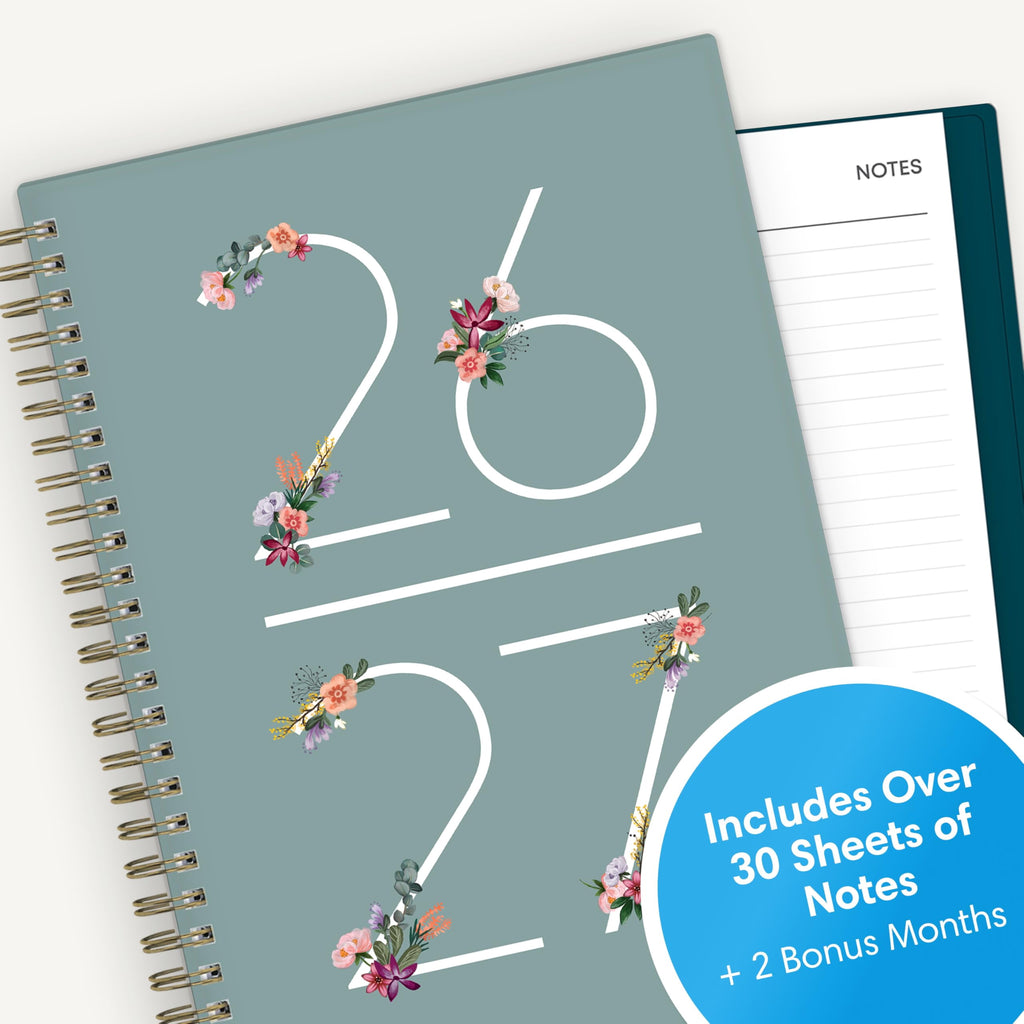 2026-2027 Weekly and Monthly Academic Year Planner Calendar, July 2026 - June 2027, 5.875" x 8.625", Flexible Cover, ... - Image 6