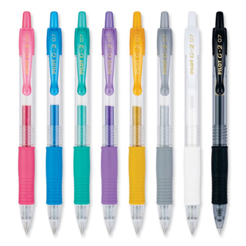 G2 Metallics Gel Ink Pens, Fine Point (0.7 mm), Assorted Ink, 8 Count - Image 4
