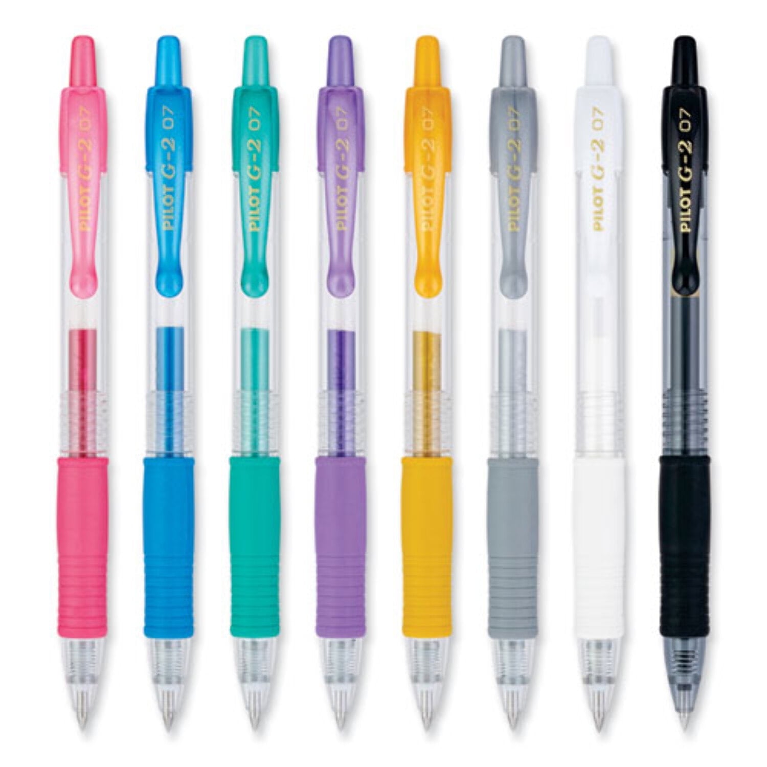 G2 Metallics Gel Ink Pens, Fine Point (0.7 mm), Assorted Ink, 8 Count - Image 4