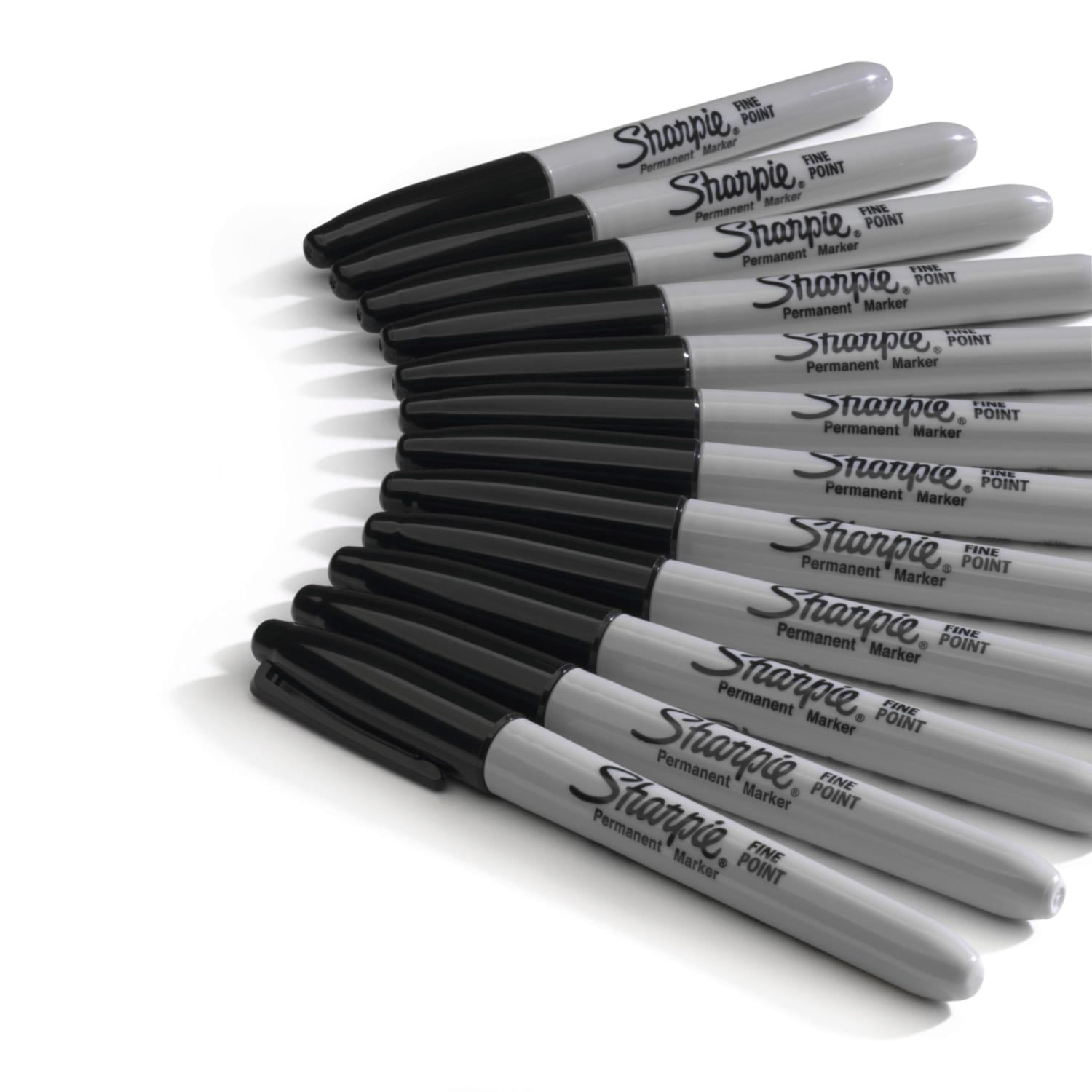 Sharpie Super Permanent Markers, Fine Point, Black, 12 Count - Image 4