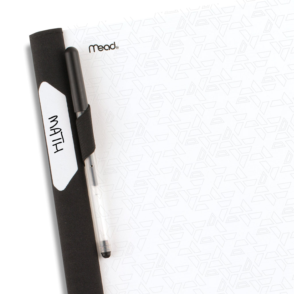 5 Subject College Ruled Notebook Plus Study App, 8.5" x 11", White, Poly, Spiral, 200 Sheets - Image 5