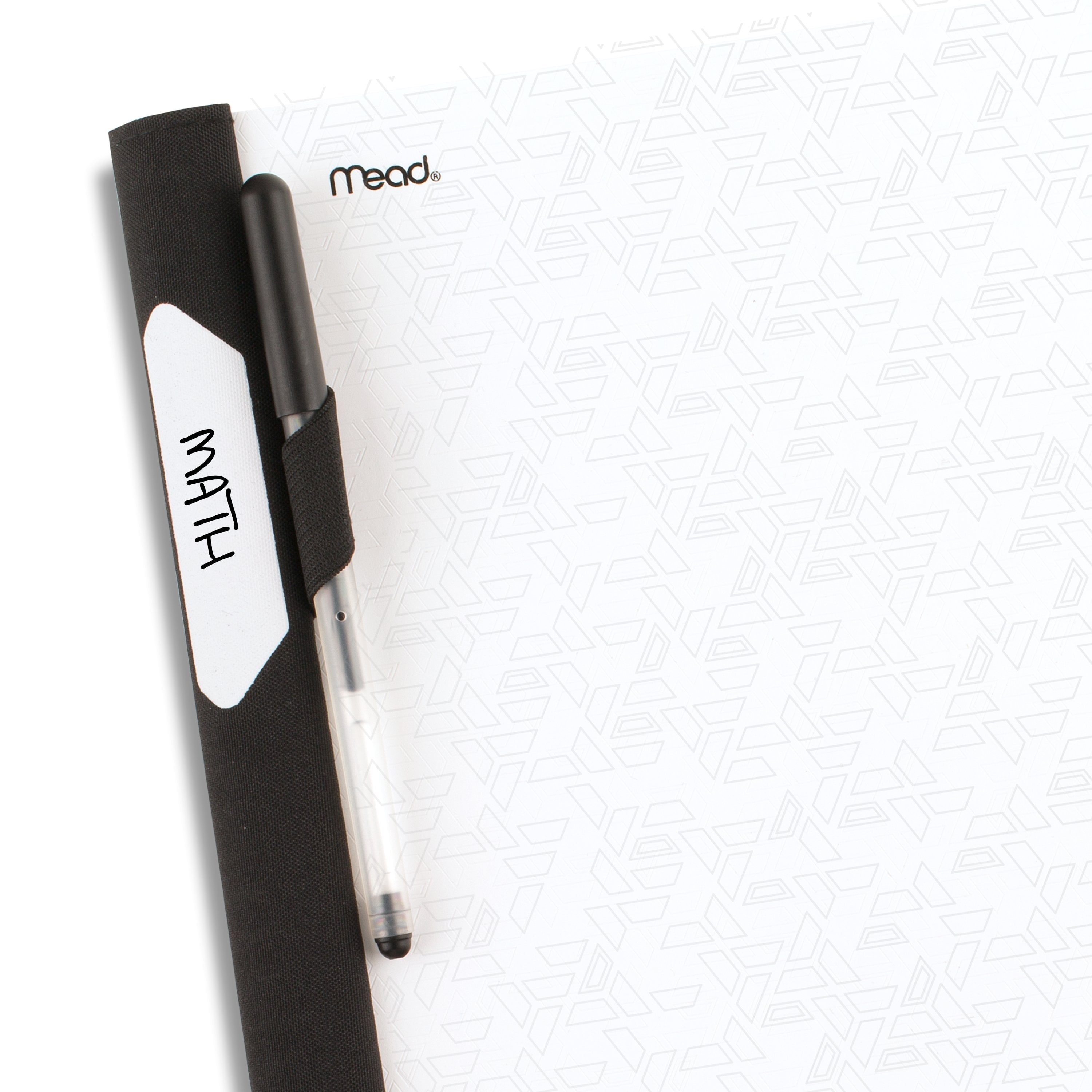 5 Subject College Ruled Notebook Plus Study App, 8.5" x 11", White, Poly, Spiral, 200 Sheets - Image 5