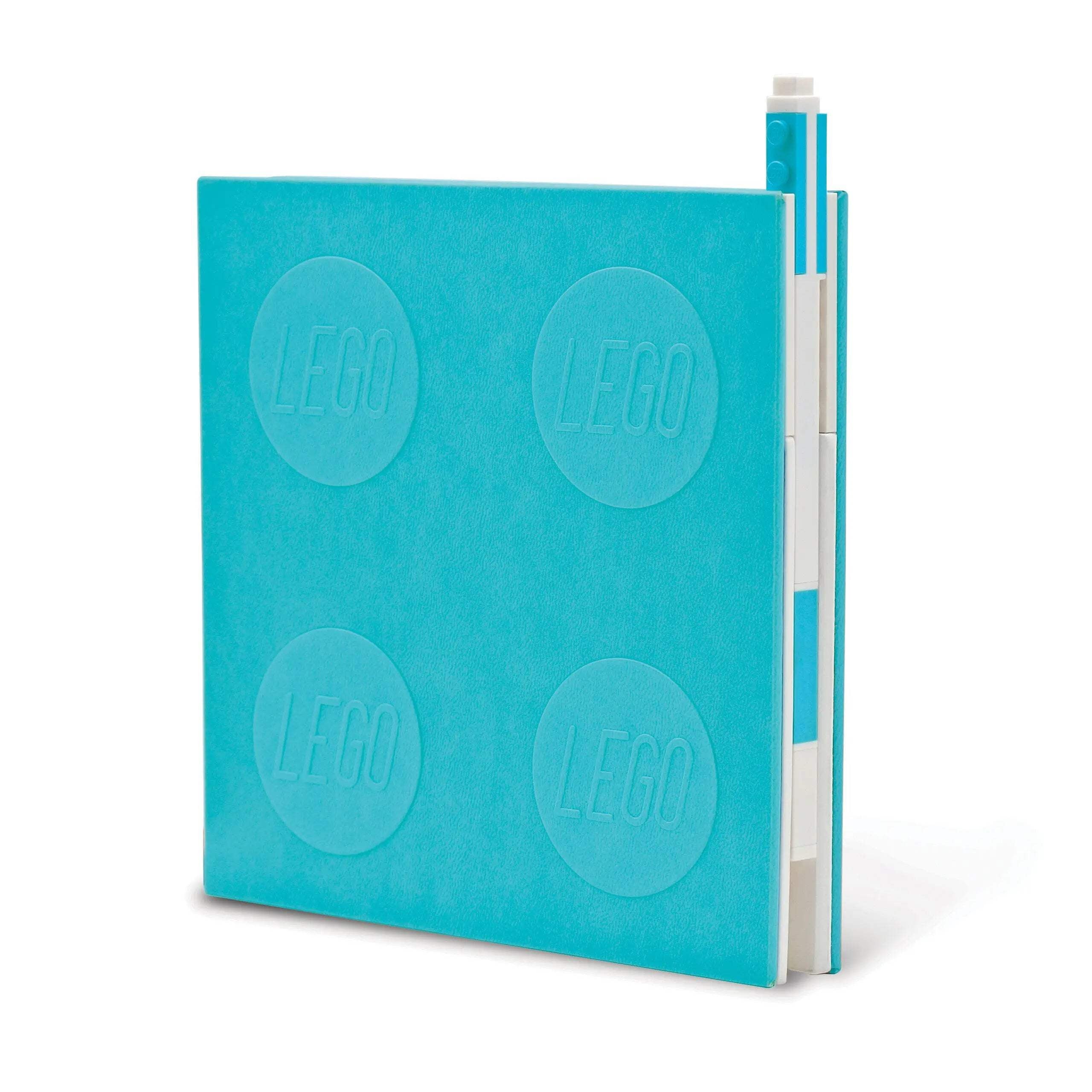 LEGO Stationery Locking Notebook with Gel Pen - Azure (52444) - Image 3