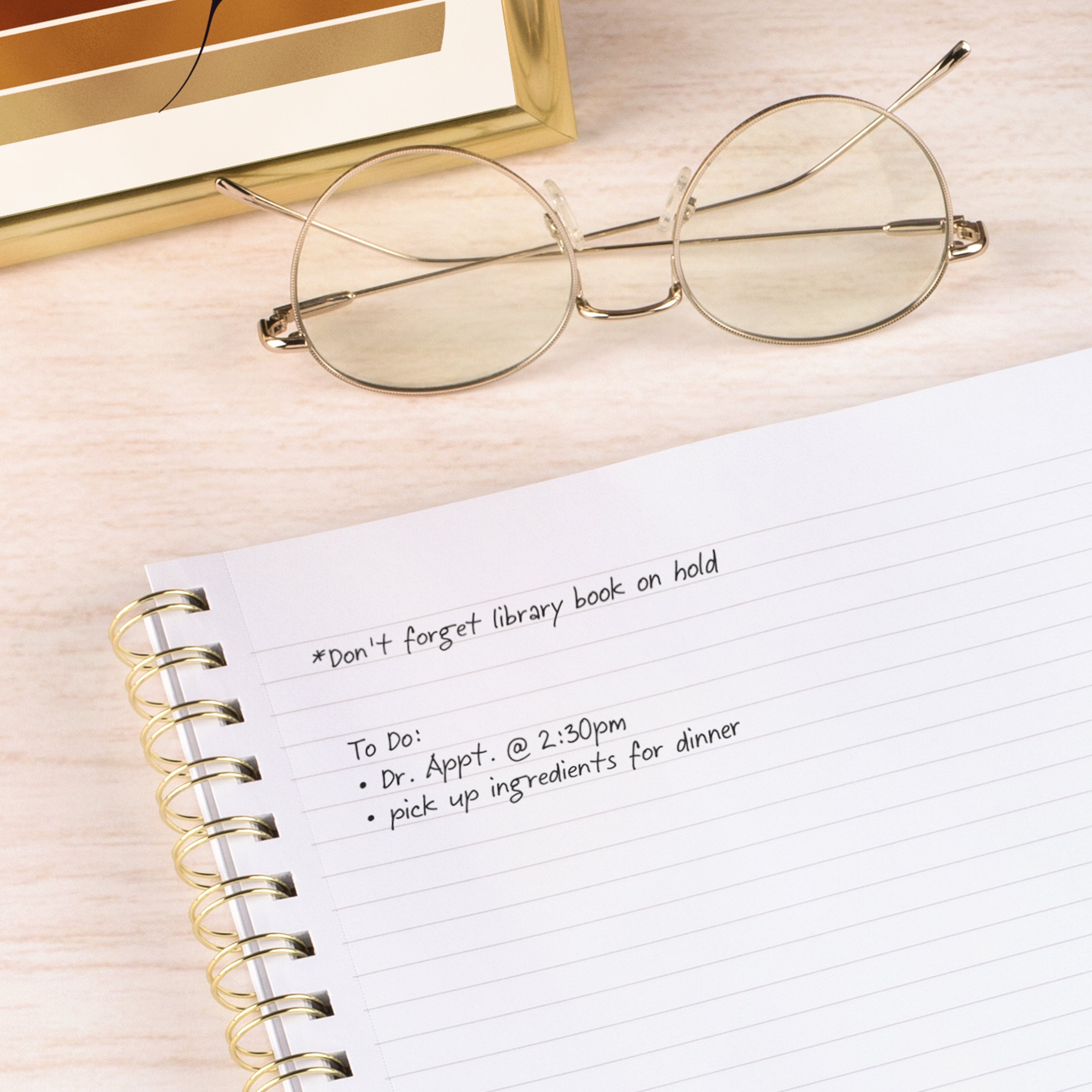 hardcover notebook, 160 pages, large, 9" x 11" - Image 4