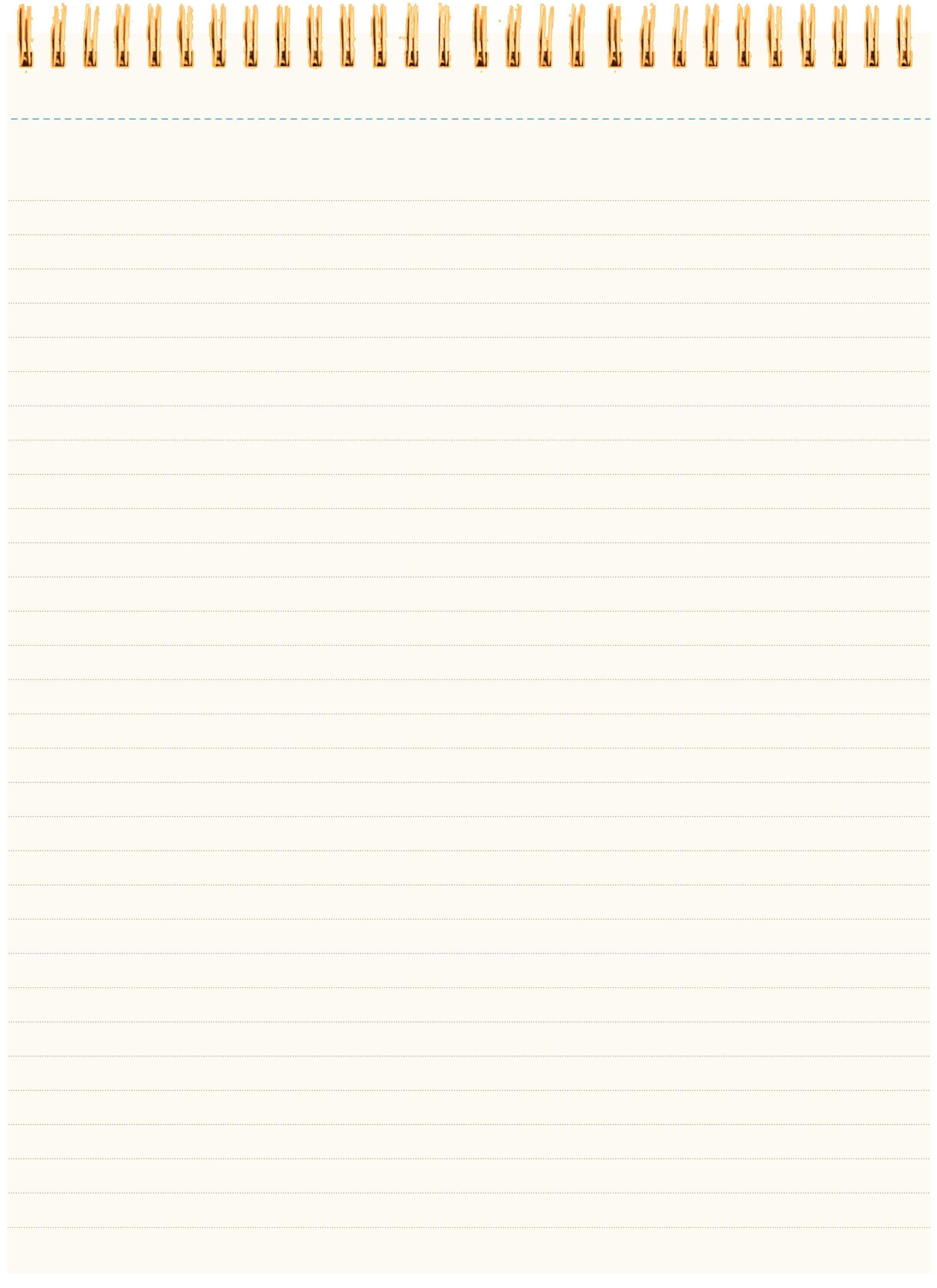 Writing Pad, 8"x 10.75", Professional Series - Black, 80 sheets - Image 2