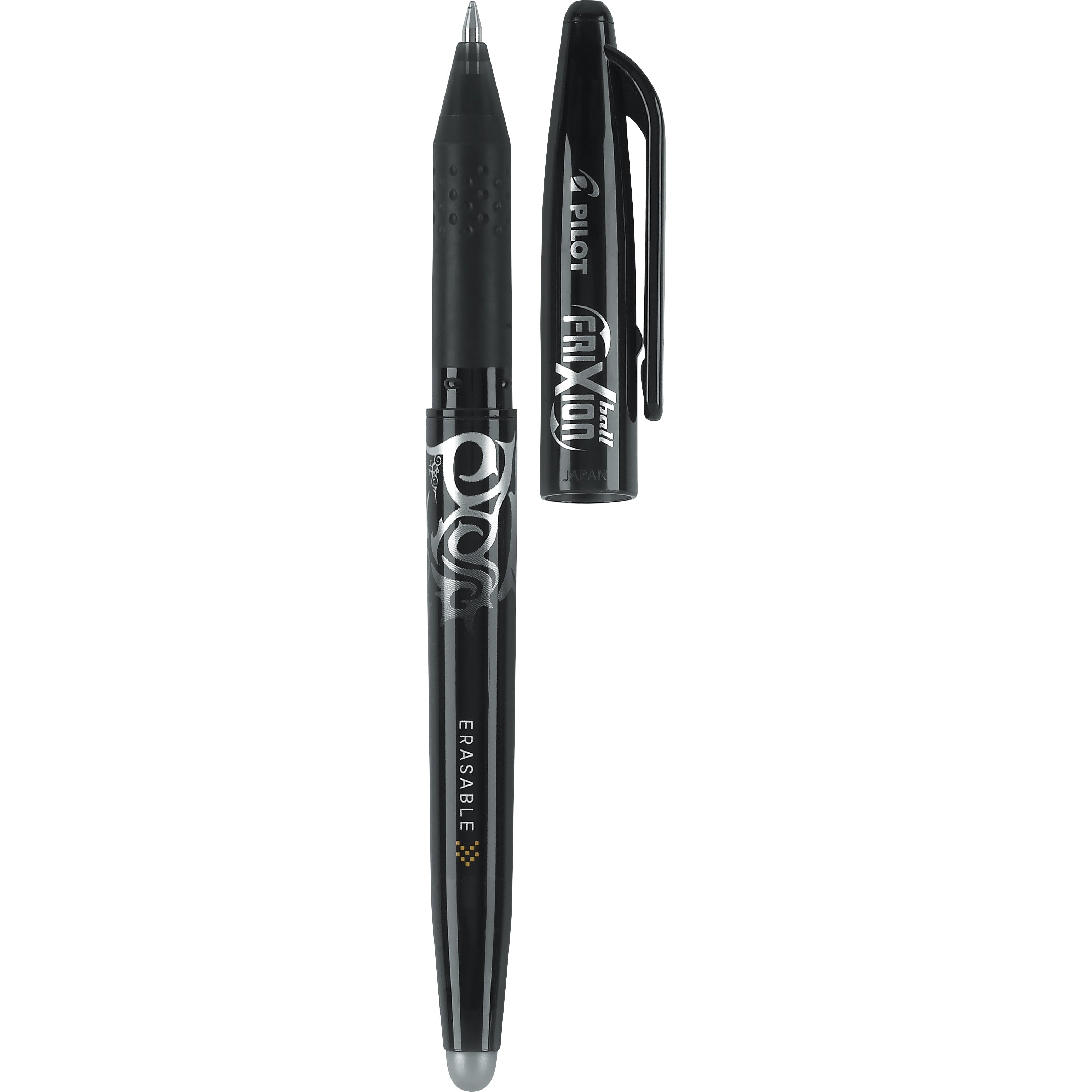 Pilot FriXion Ball Erasable Gel Pen Set, Fine Point 0.7mm, Black Ink, 12 Pack - Image 6