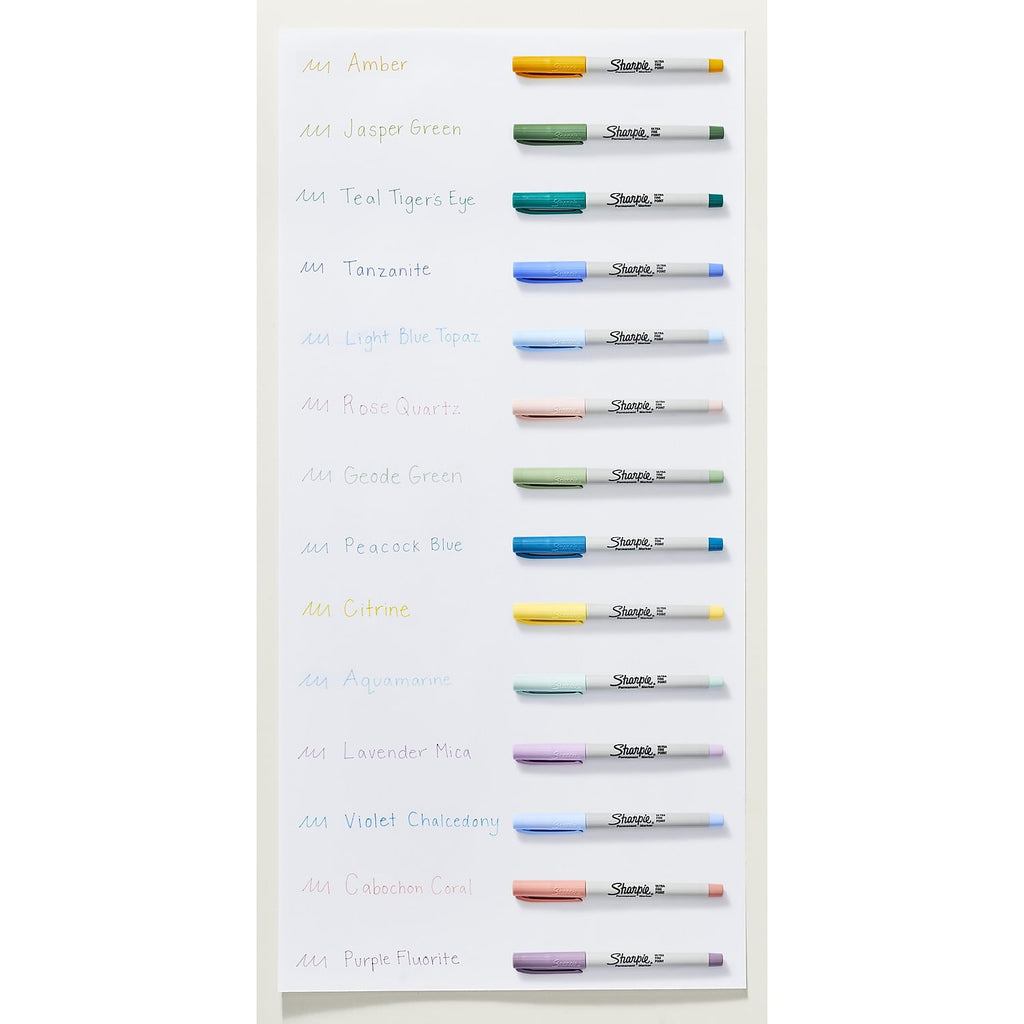 Permanent Mystic Gem Markers, Ultra-Fine Point, Assorted, 24 Count - Image 5