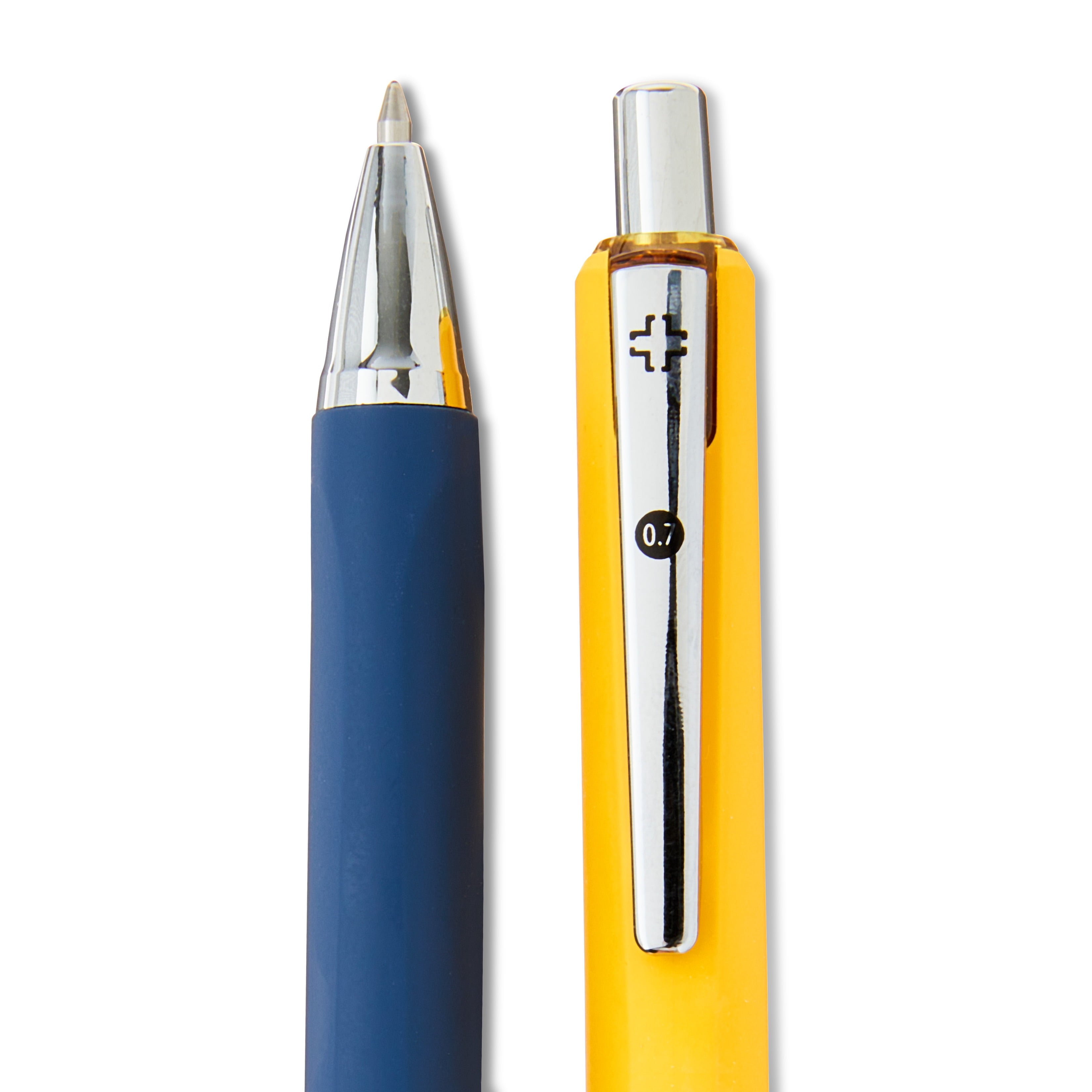 Retractable Gel Pens, 0.7 mm, Black Ink, 5 Count - Image 4