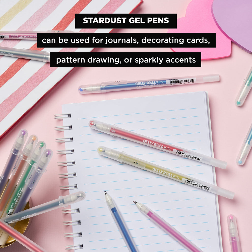 Sakura Gelly Roll Stardust Gel Pen Cube Set, 16-Pens - Image 4