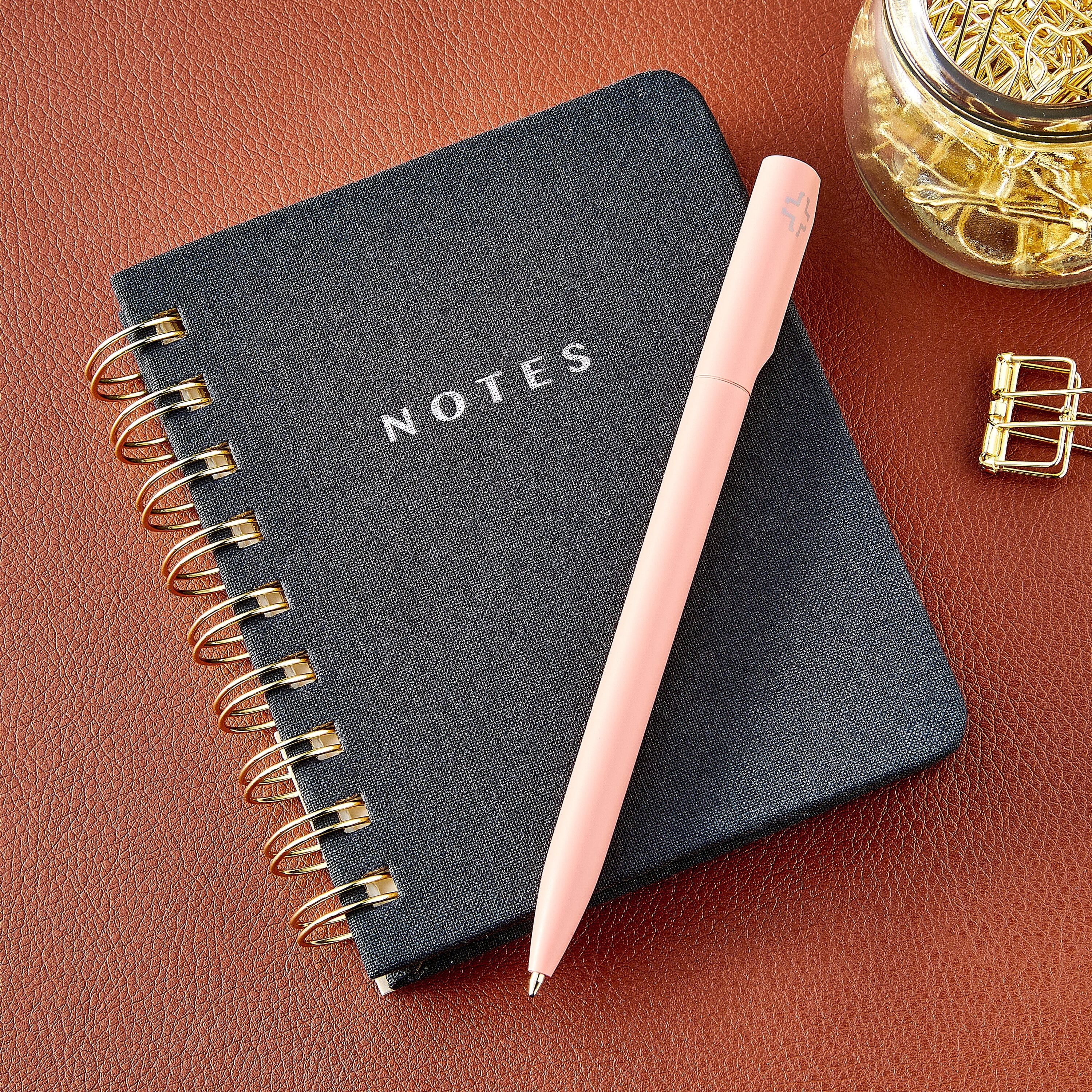 Pen+Gear Brand Small Memo Spiral Notepad, 4" x 5",192 Ruled Pages - Image 2