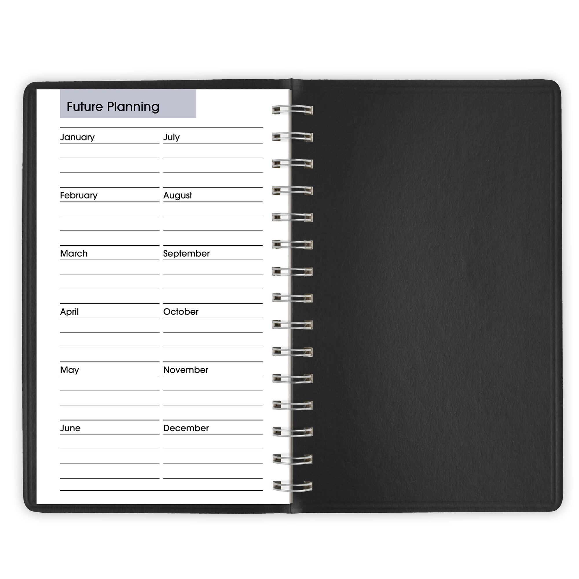 2026 Daily Appointment Book Planner, Black, Small, 5" x 8", G1000026 - Image 6