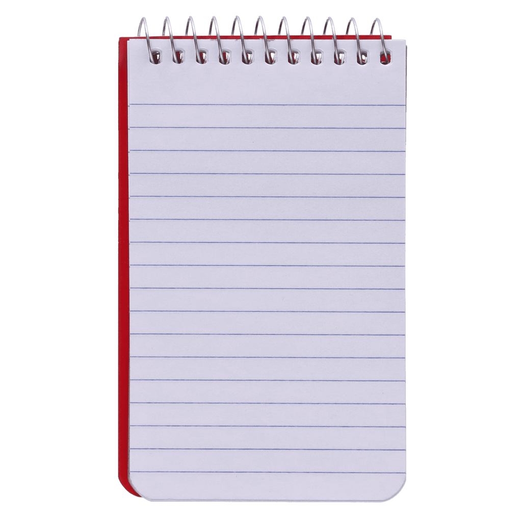 Pen + Gear Spiral Bound Ruled Paper Memo Book, 3 in x 5 in, 4 Pack, 80 Sheets Each, 0 Holes - Image 6
