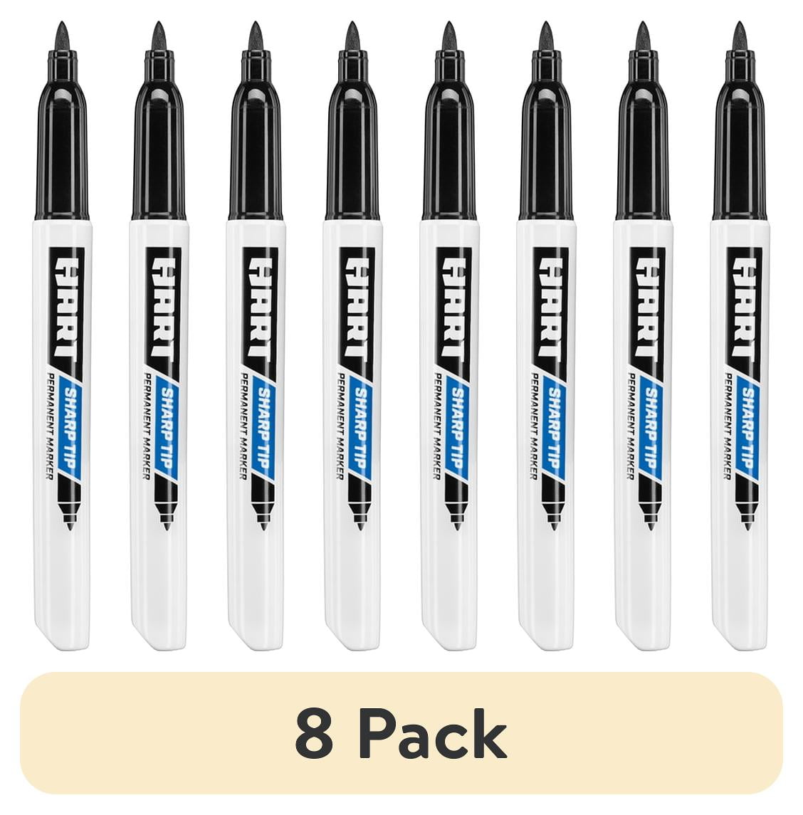 (8 pack) Sharp Tip Permanent Marker 1-Pack