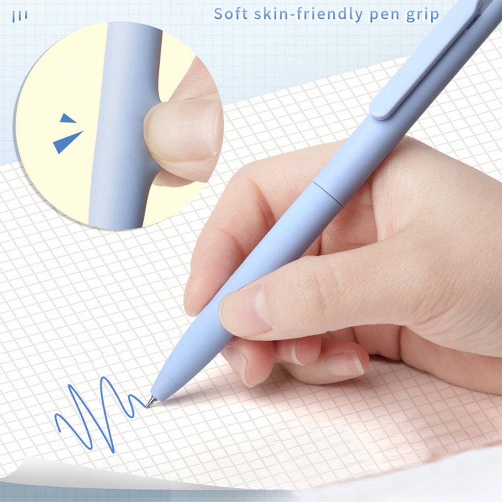 DAMAI 6 PCS Gel Pens Colored Ink,Retractable pointed 0.5MM Quick Drying Aesthetic Pen for Writing, Journaling, Note-Taking,Gifts for Women a - Image 5
