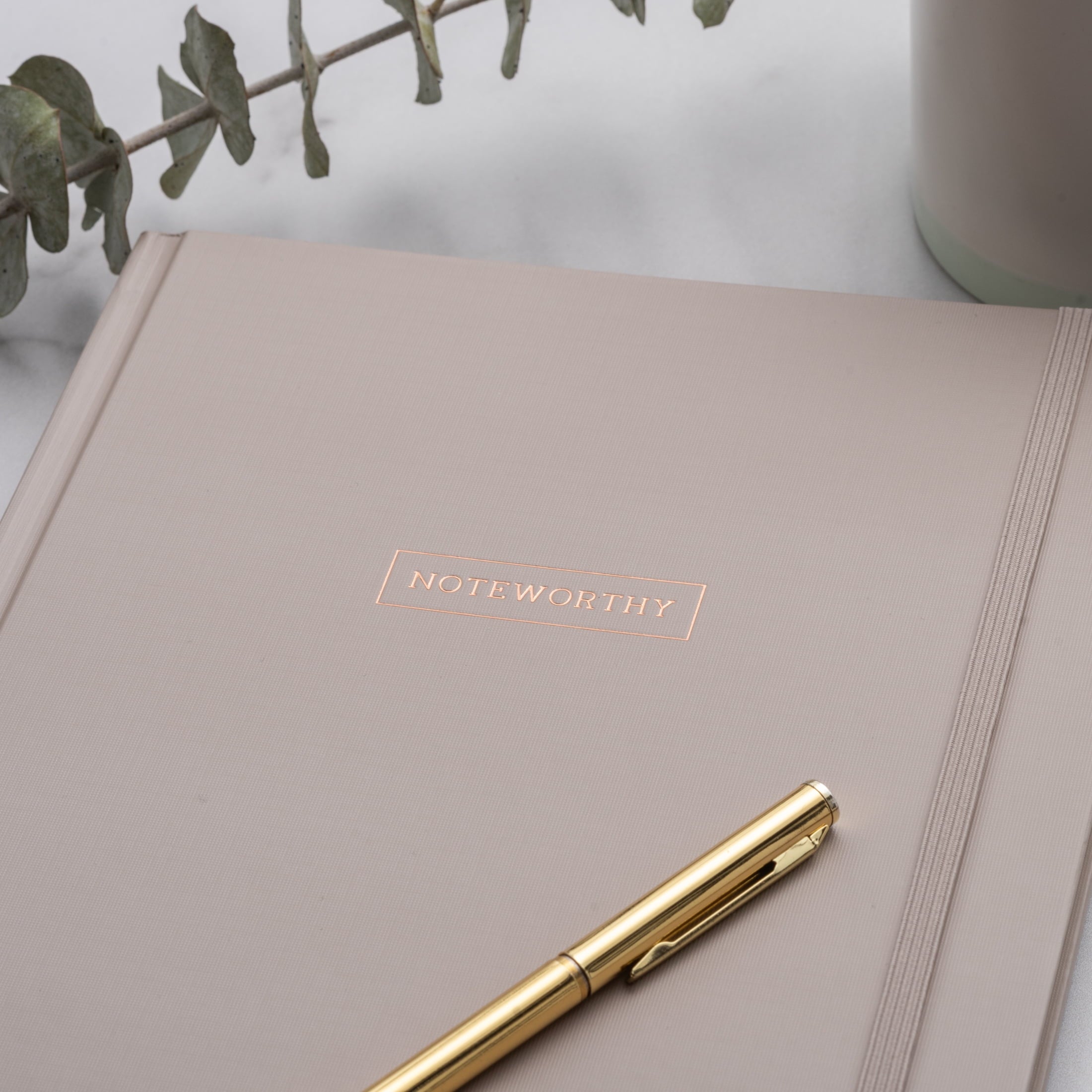Pen + Gear Hardcover Journal, Taupe, 7.5" x 10.25", 200 Lined Pages - Image 5