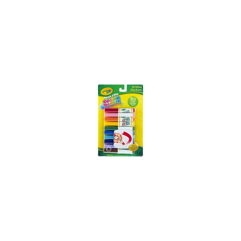 Mini Markers with 10, Assorted Colors, 10 Count - Image 4