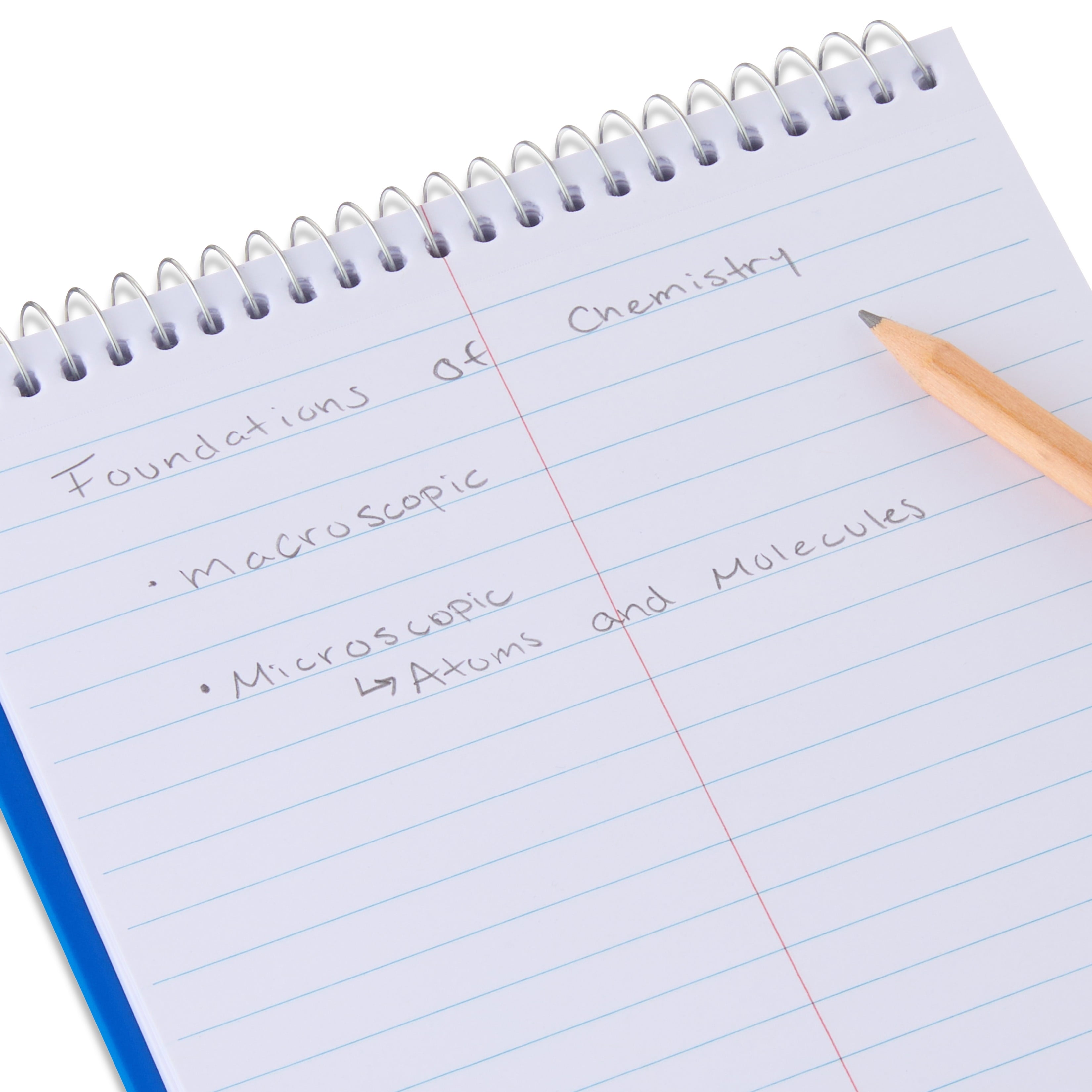 Pen+Gear Gregg Ruled Poly Notebook, Blue, 6" x 9", 80 Sheets, 160 Pages - Image 5