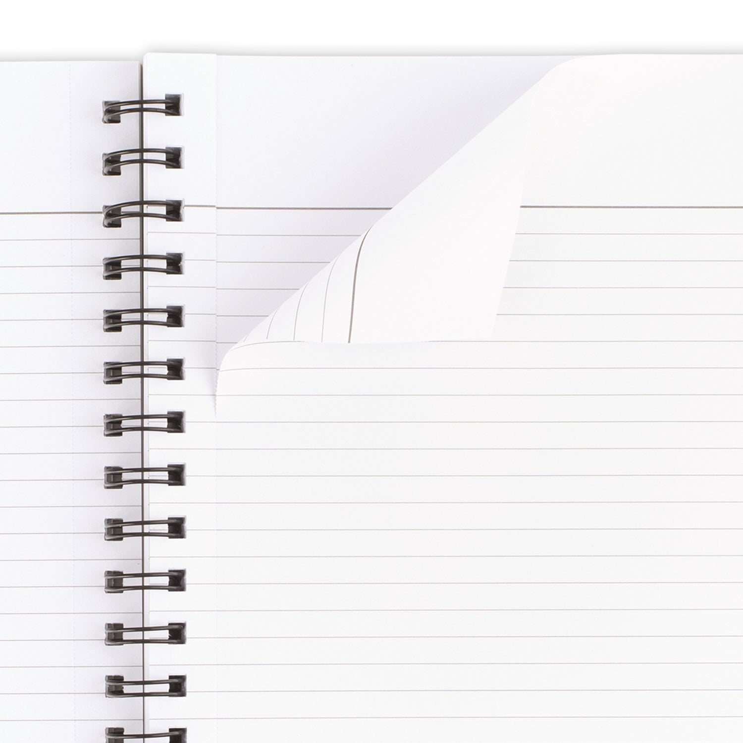 Fashion Notebook, 80 Sheets, 8.5" x 11", Gray Geo - Image 3