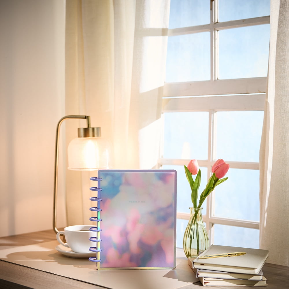 Happy Planner Blurred Fleurs Dated 12-Month Planner, July 2026  June 2027, Classic Size, Dashboard Layout, Disc-Bound, 3 Bonus Months, 2 Sti - Image 2
